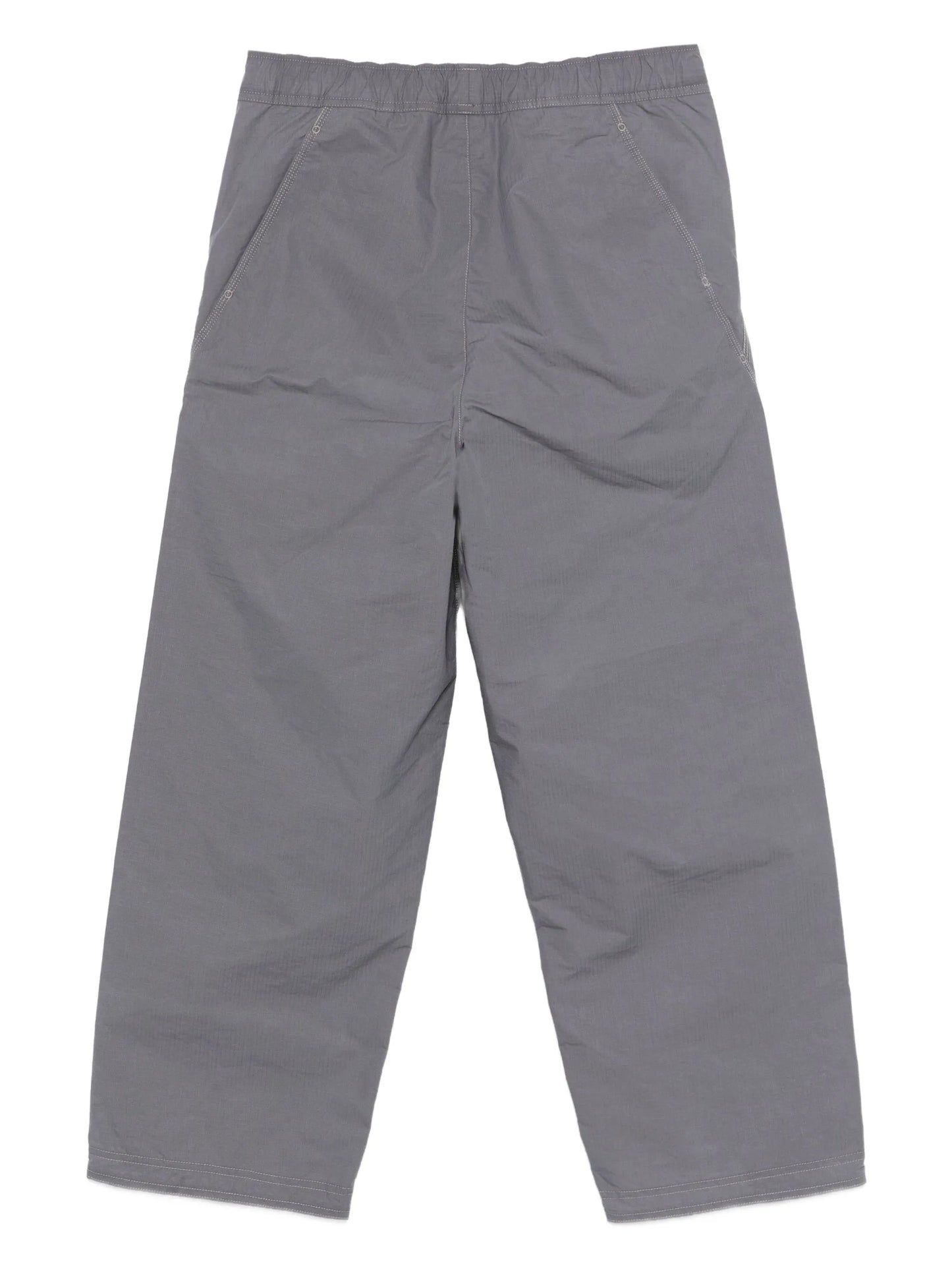 Parachute zip-pockets trousers