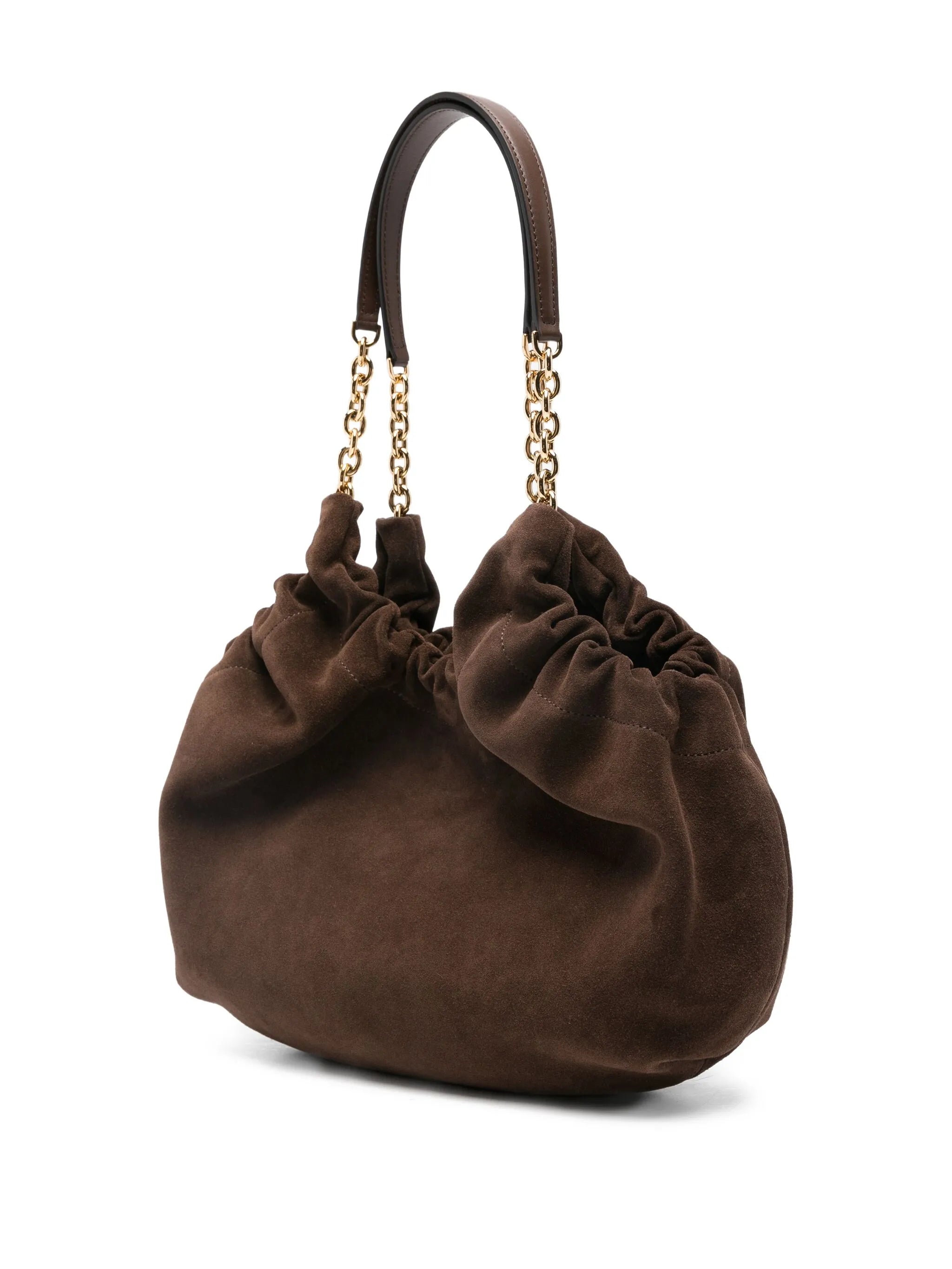 midi Miami suede shoulder bag