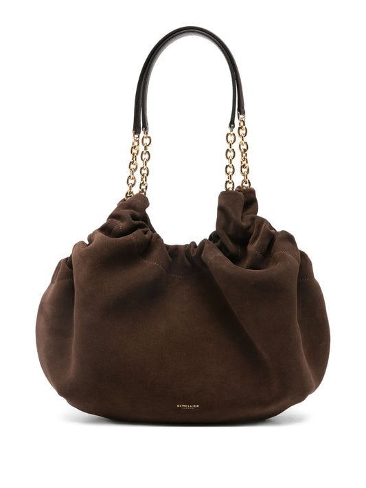 midi Miami suede shoulder bag