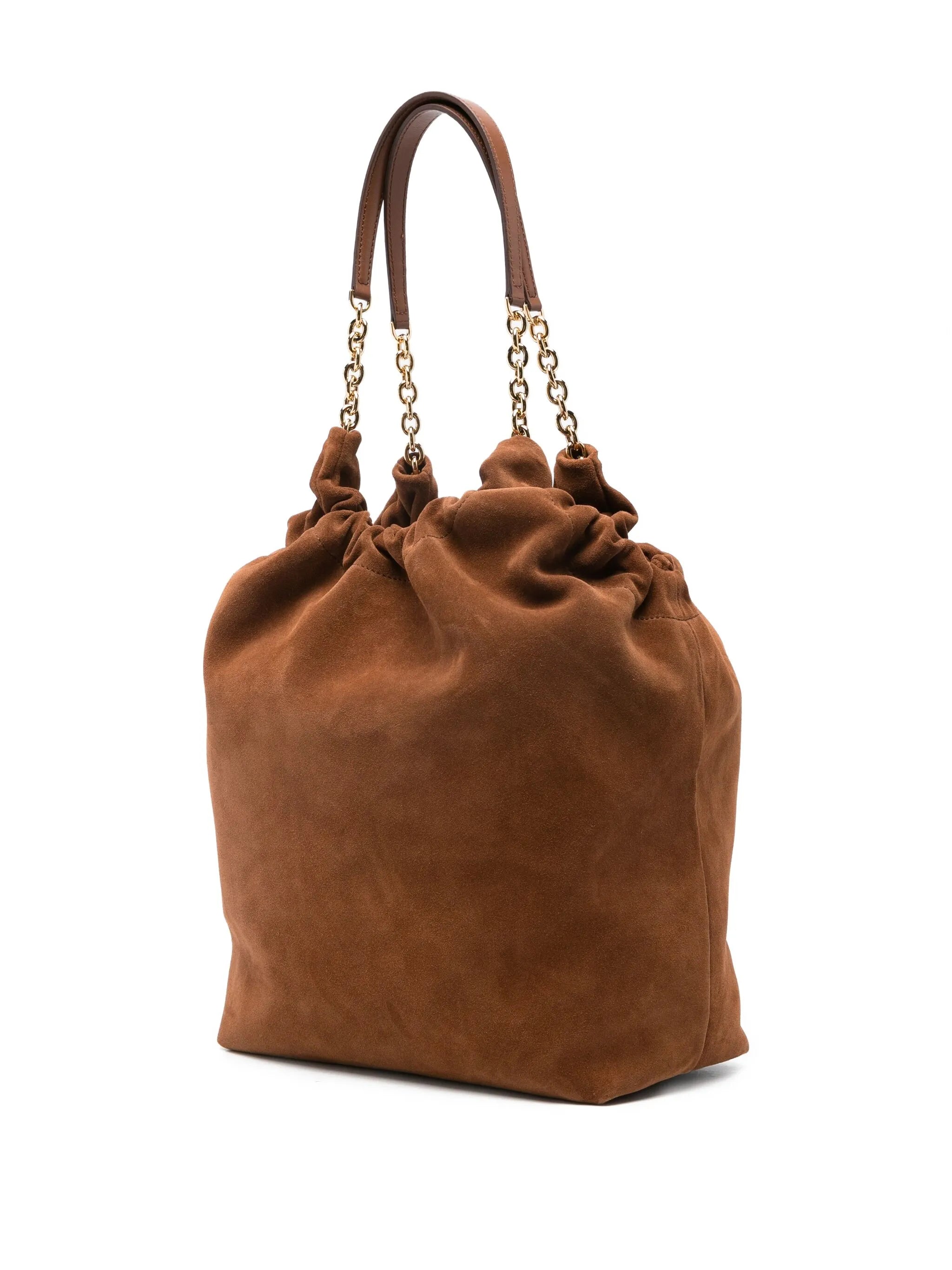 Miami suede shoulder bag