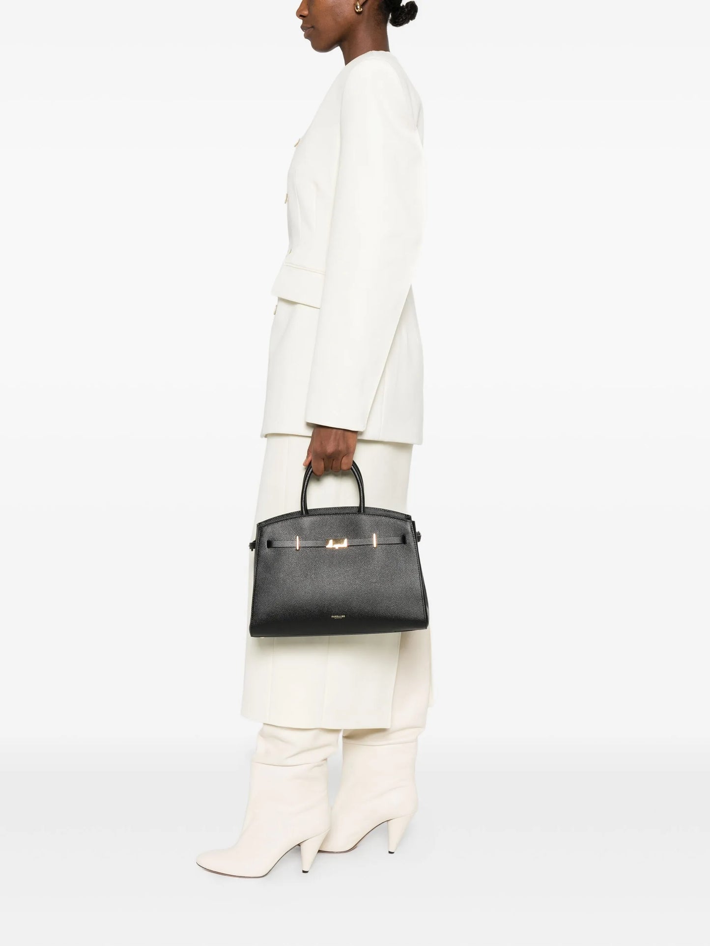 Hudson handle clasp bag