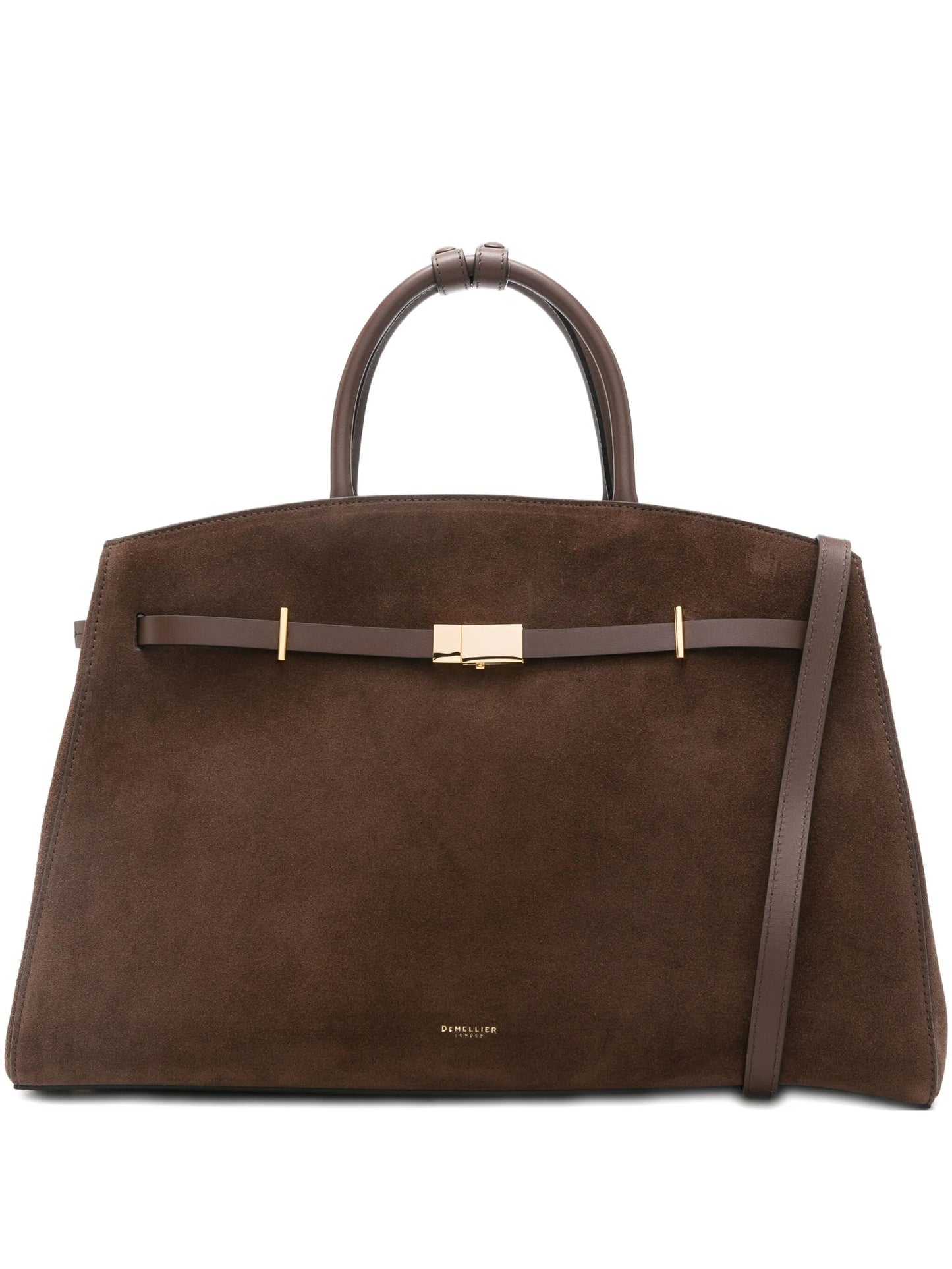 Hudson suede tote bag