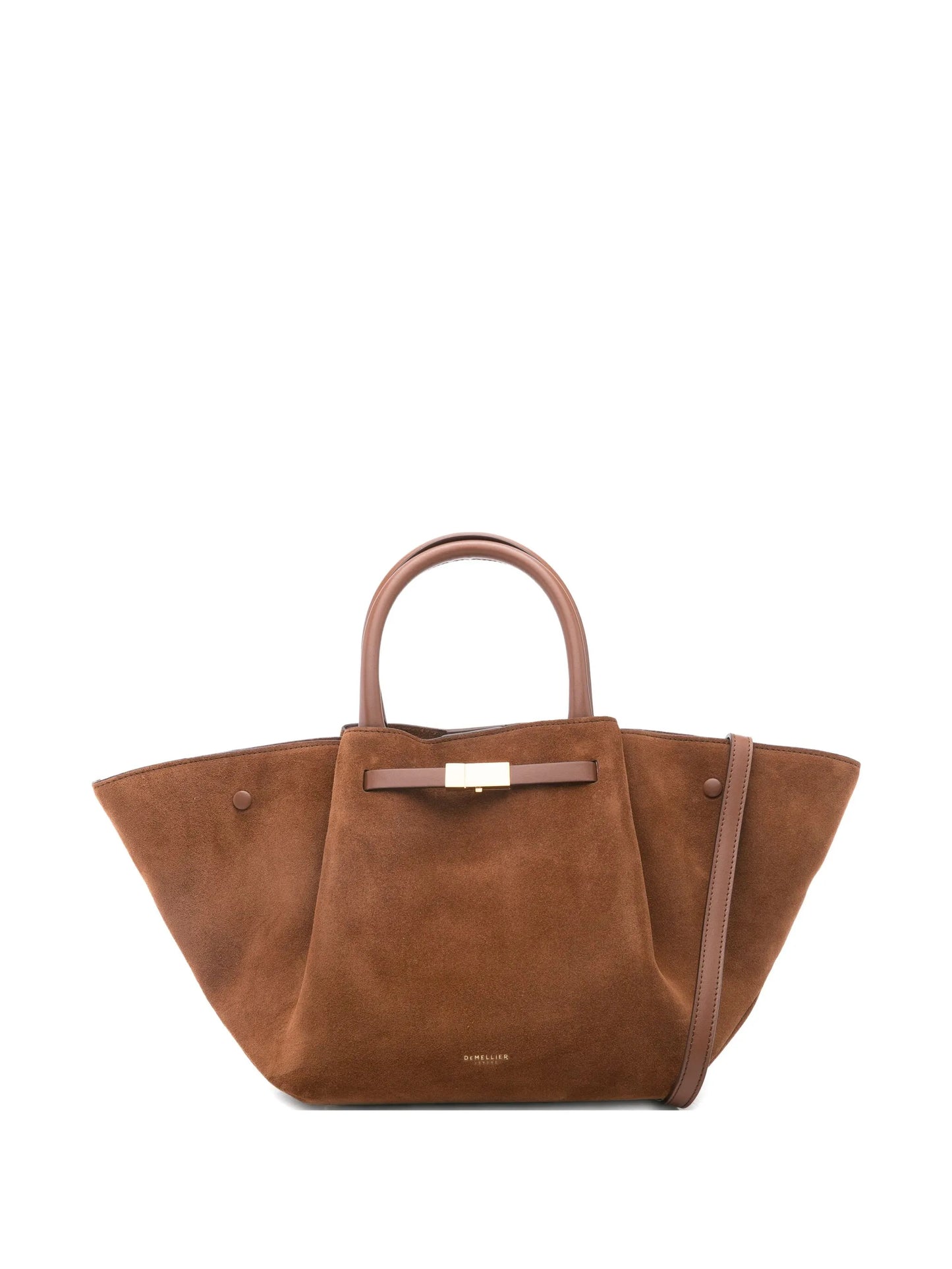 Midi New York suede tote bag