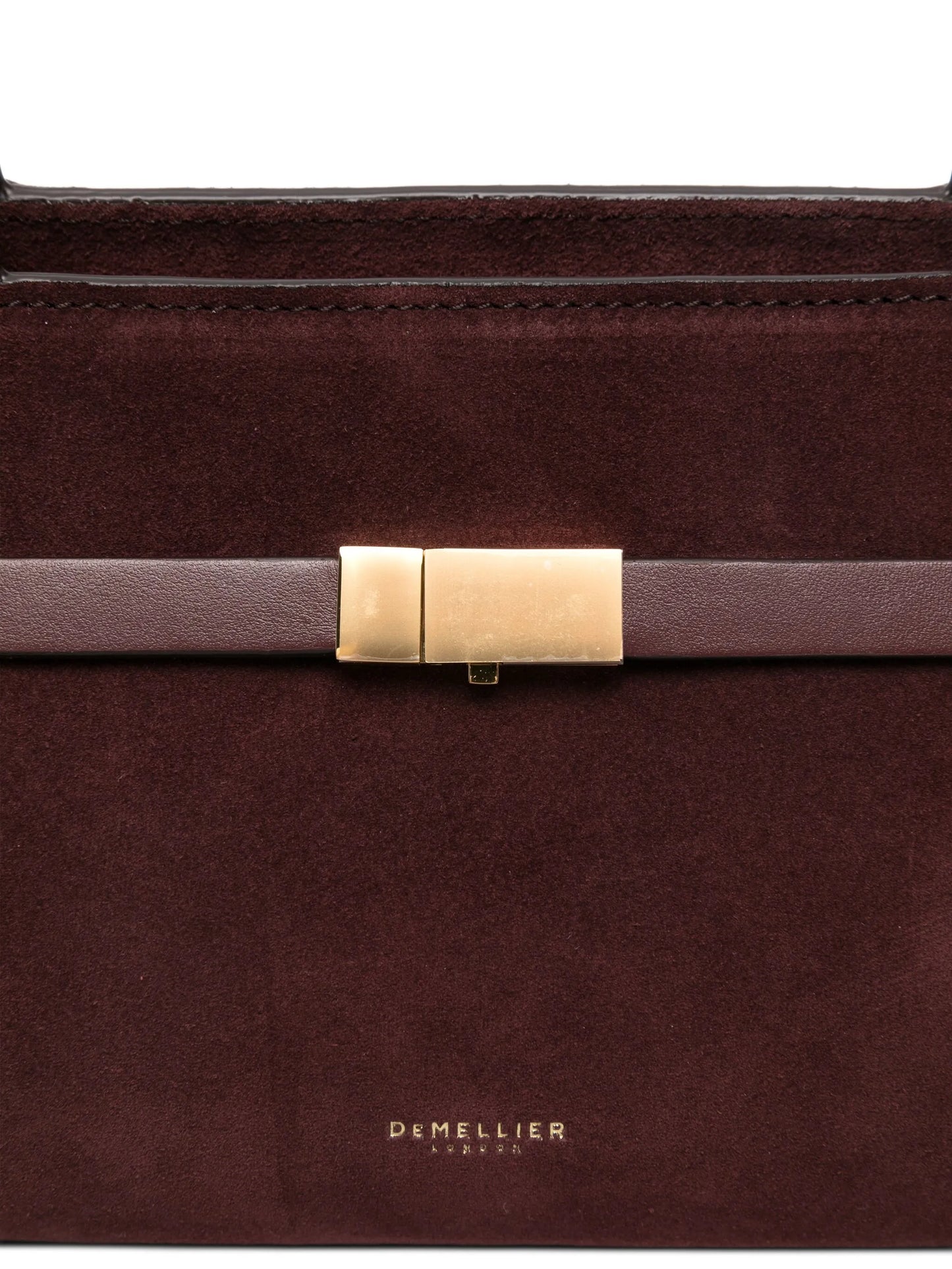 New York suede shoulder bag