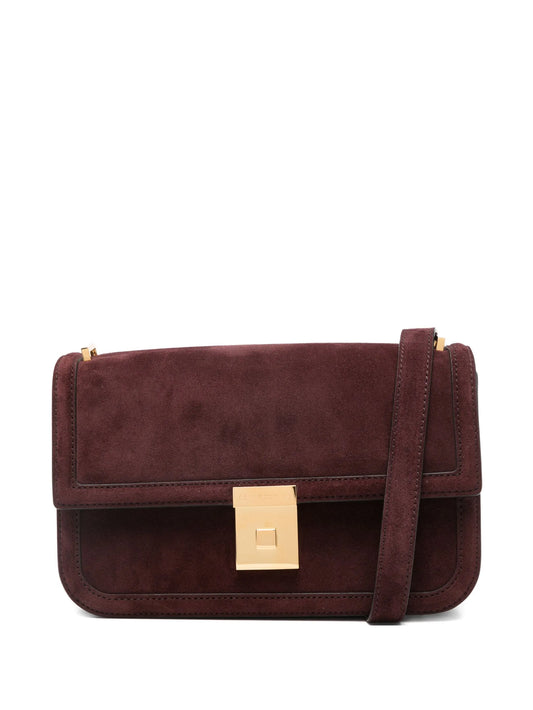 Paris suede cross body bag