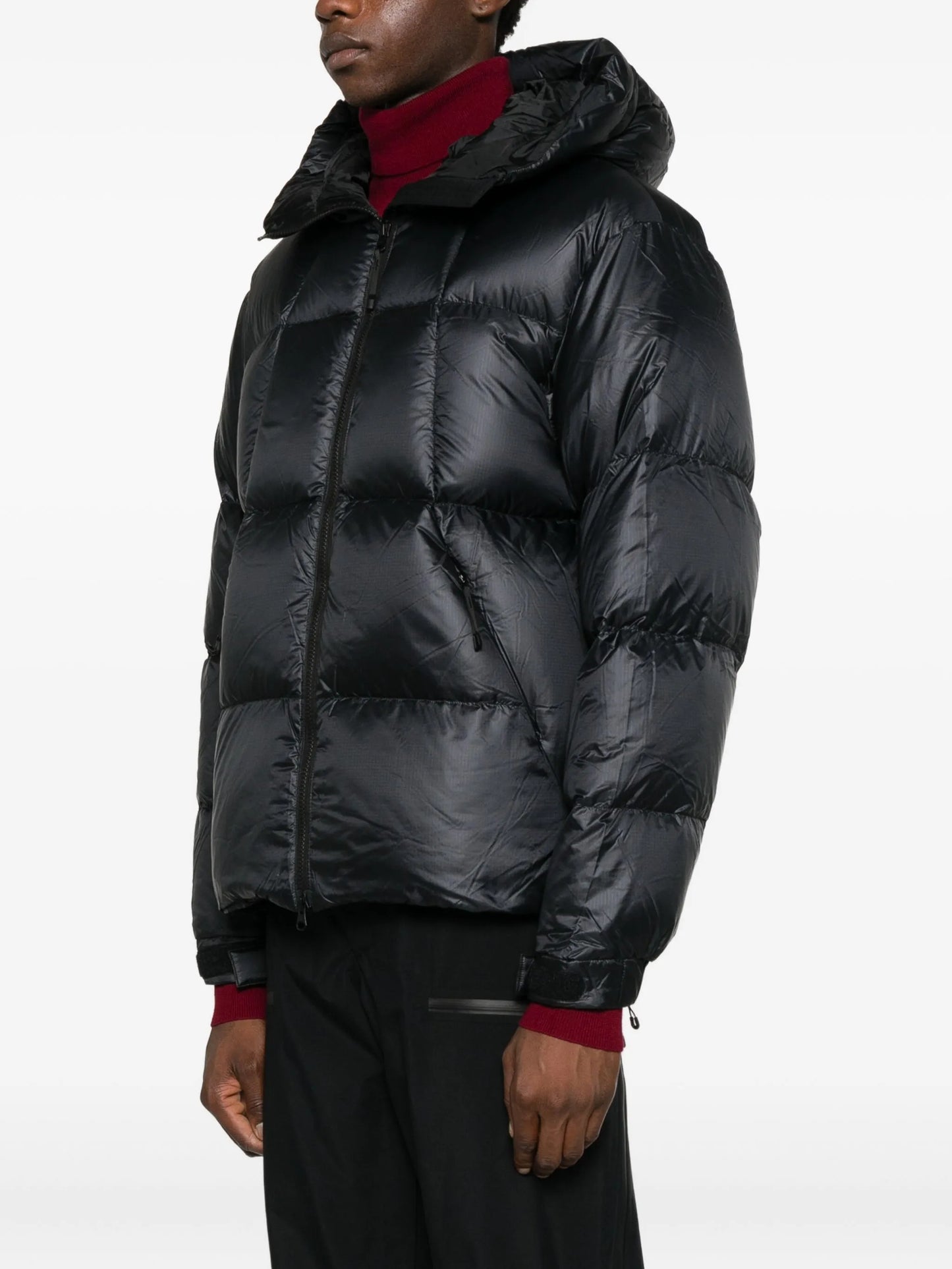 Quantum hooded padded jacket
