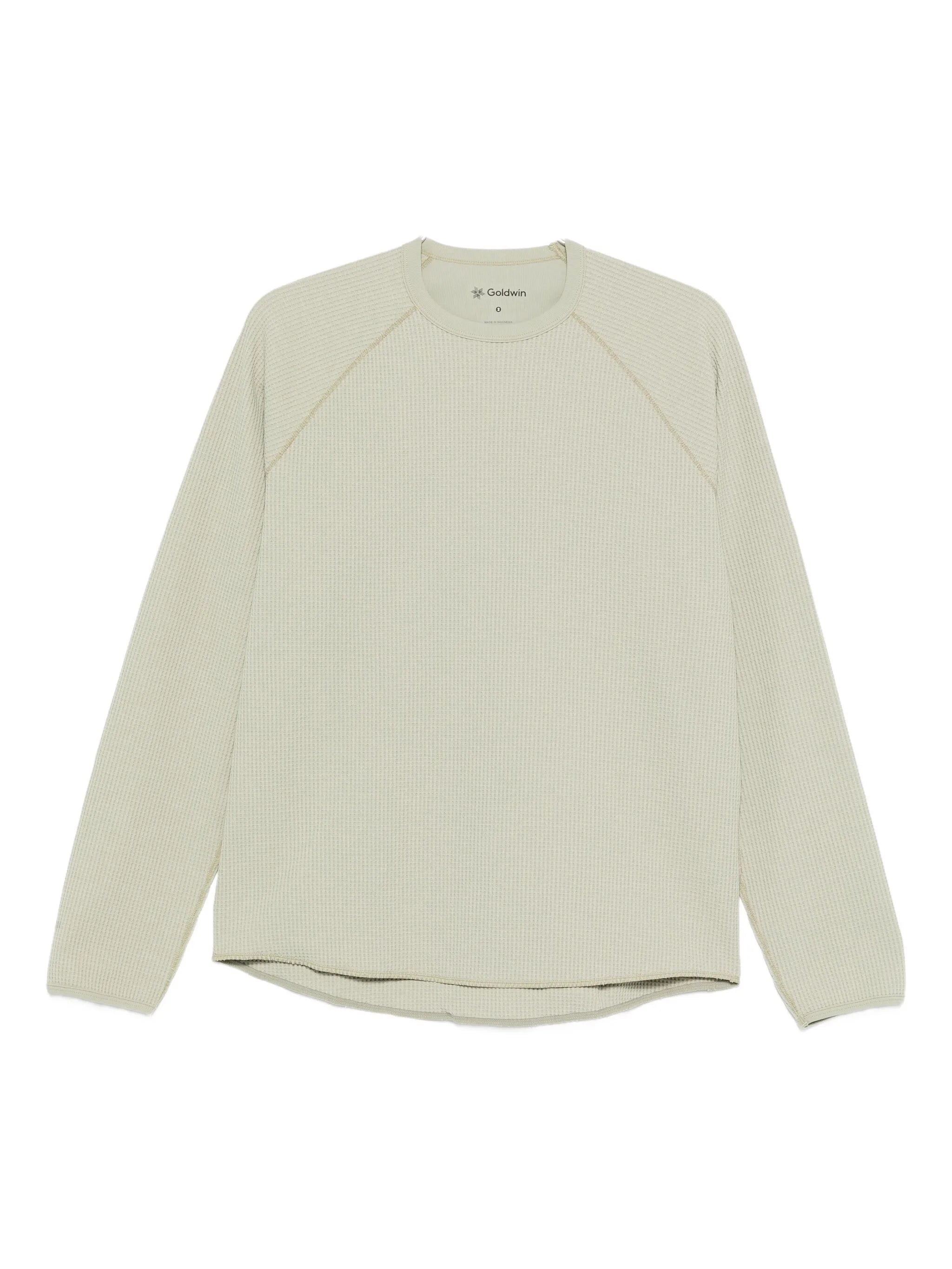 waffle-knit performance T-shirt