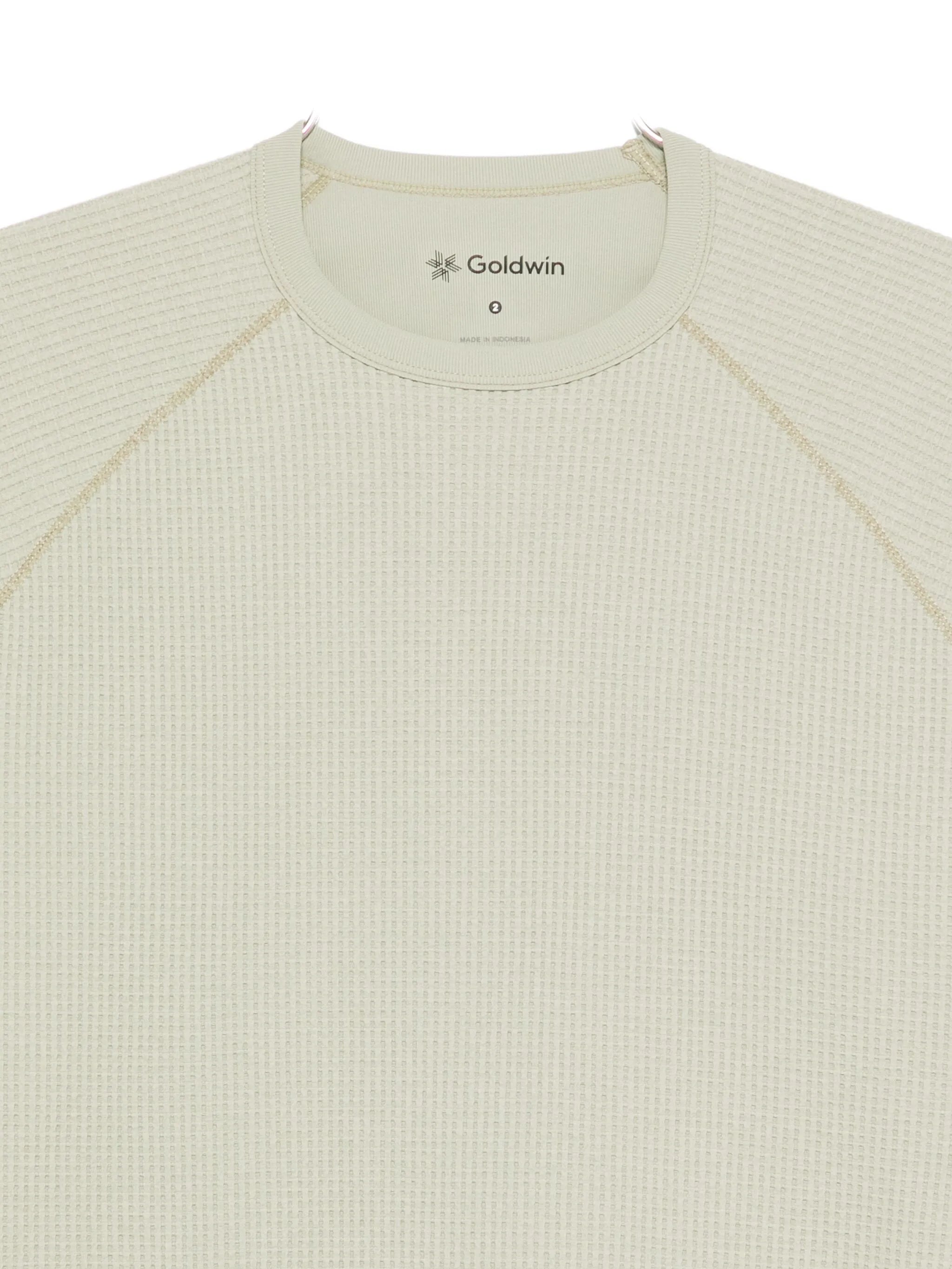waffle-knit performance T-shirt