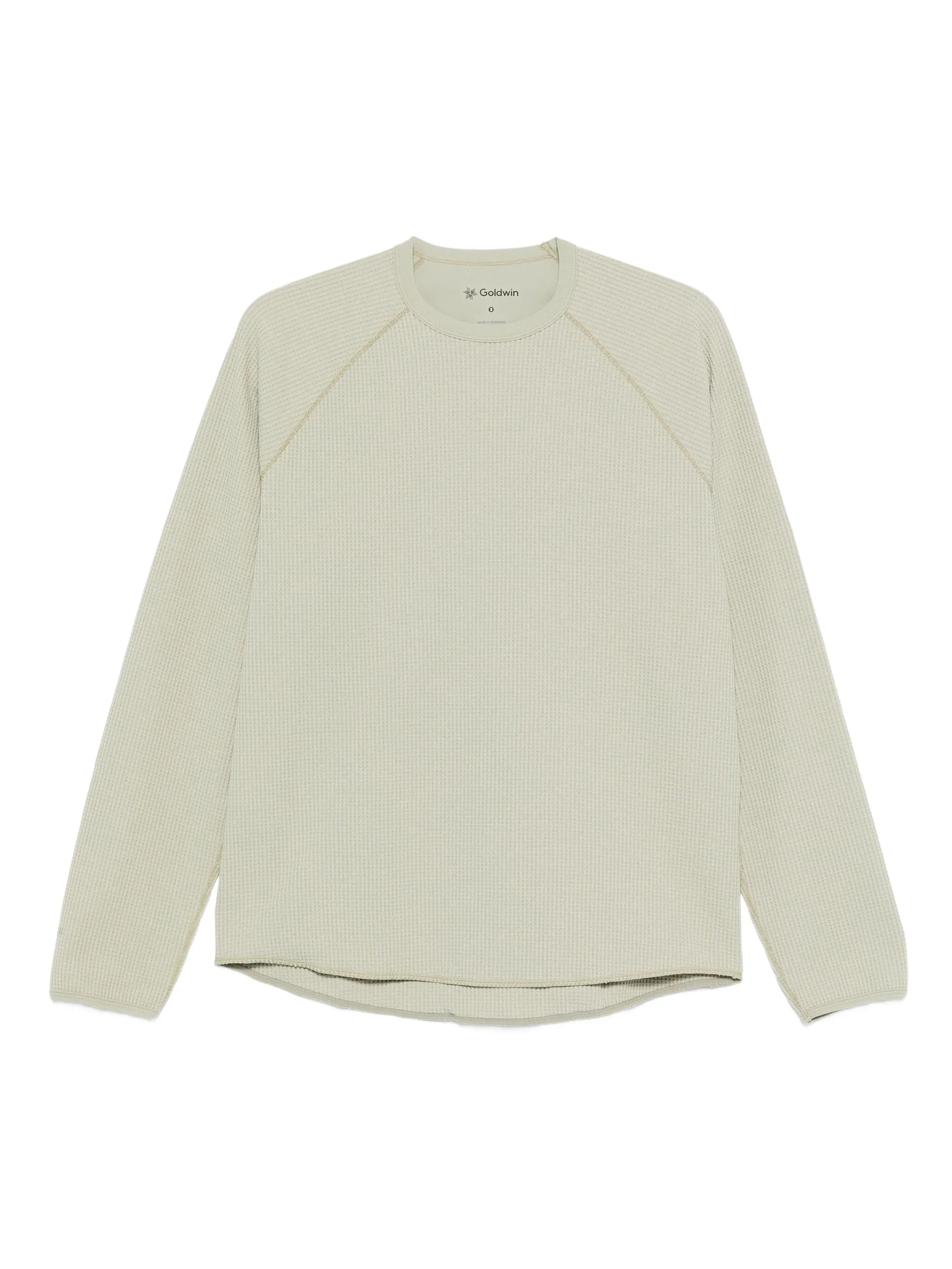 waffle-knit performance T-shirt