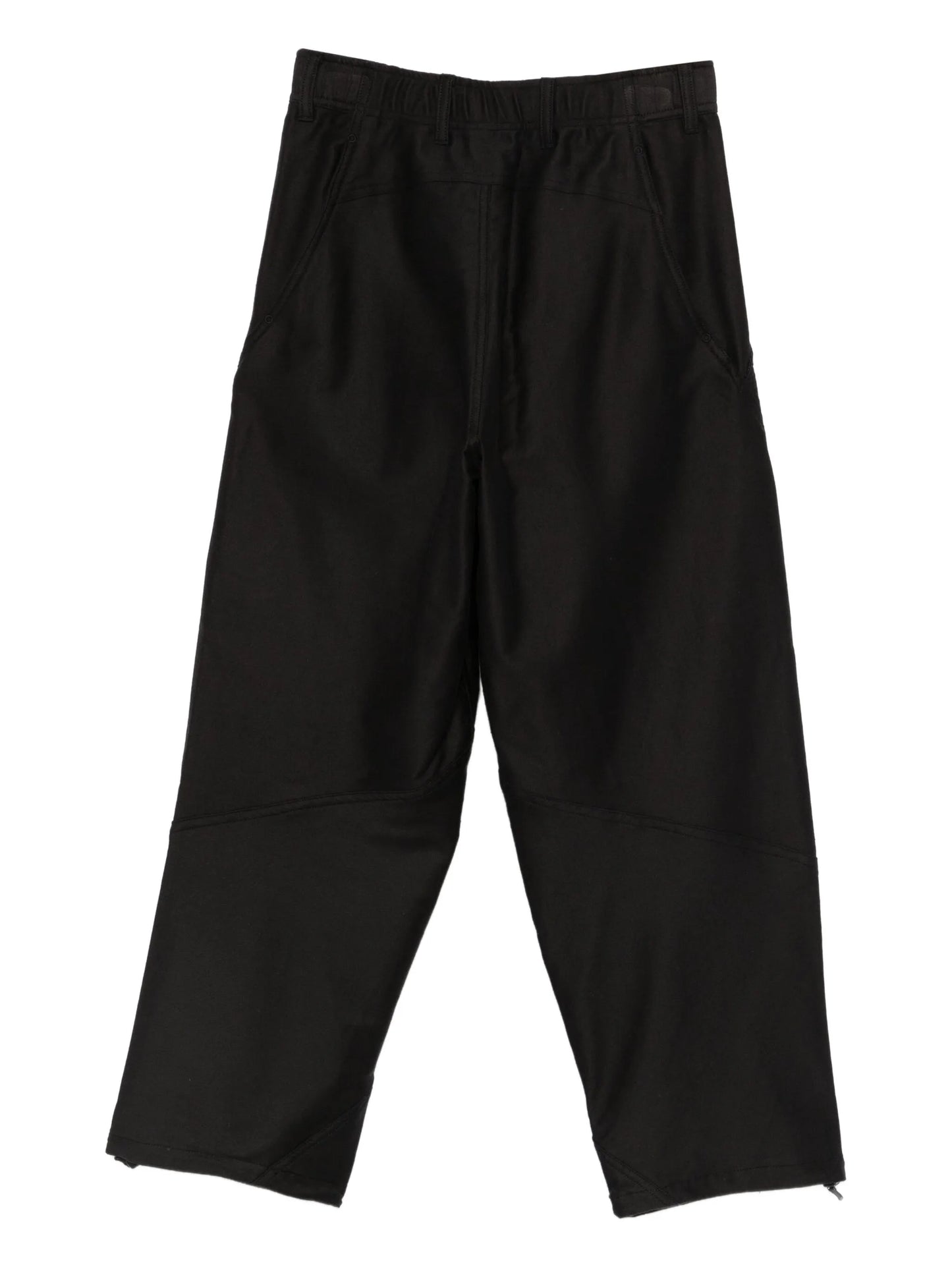 Helicoid cotton trousers