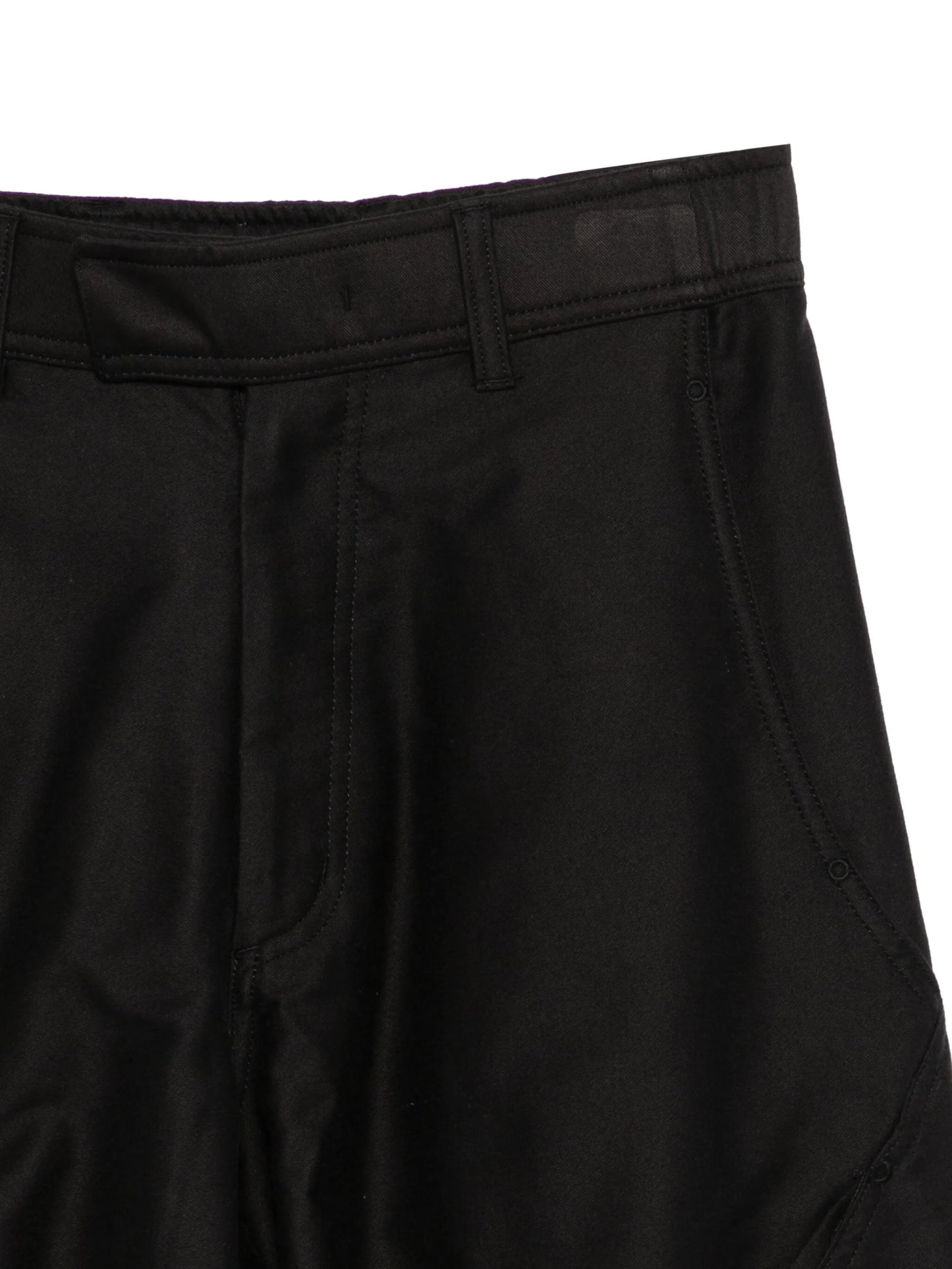 Helicoid cotton trousers