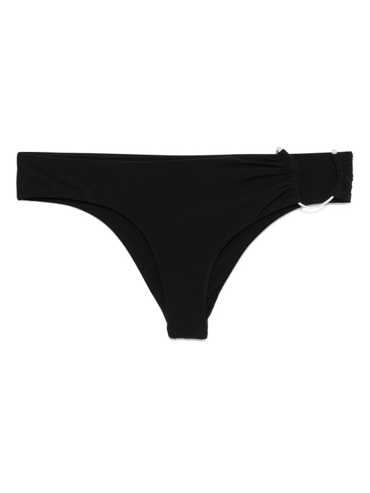 ruched crescent side brief