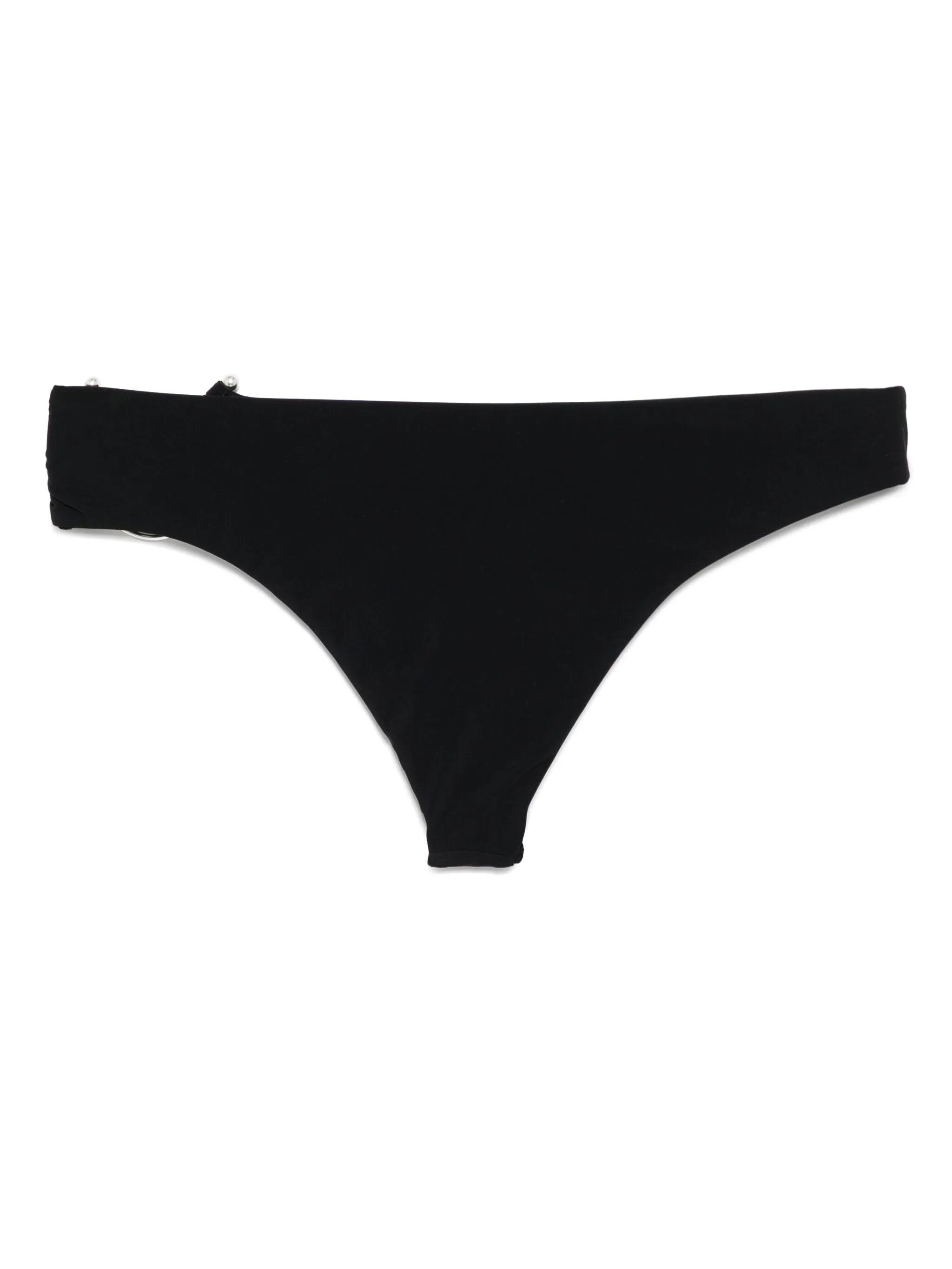 ruched side-crescent bikini bottoms