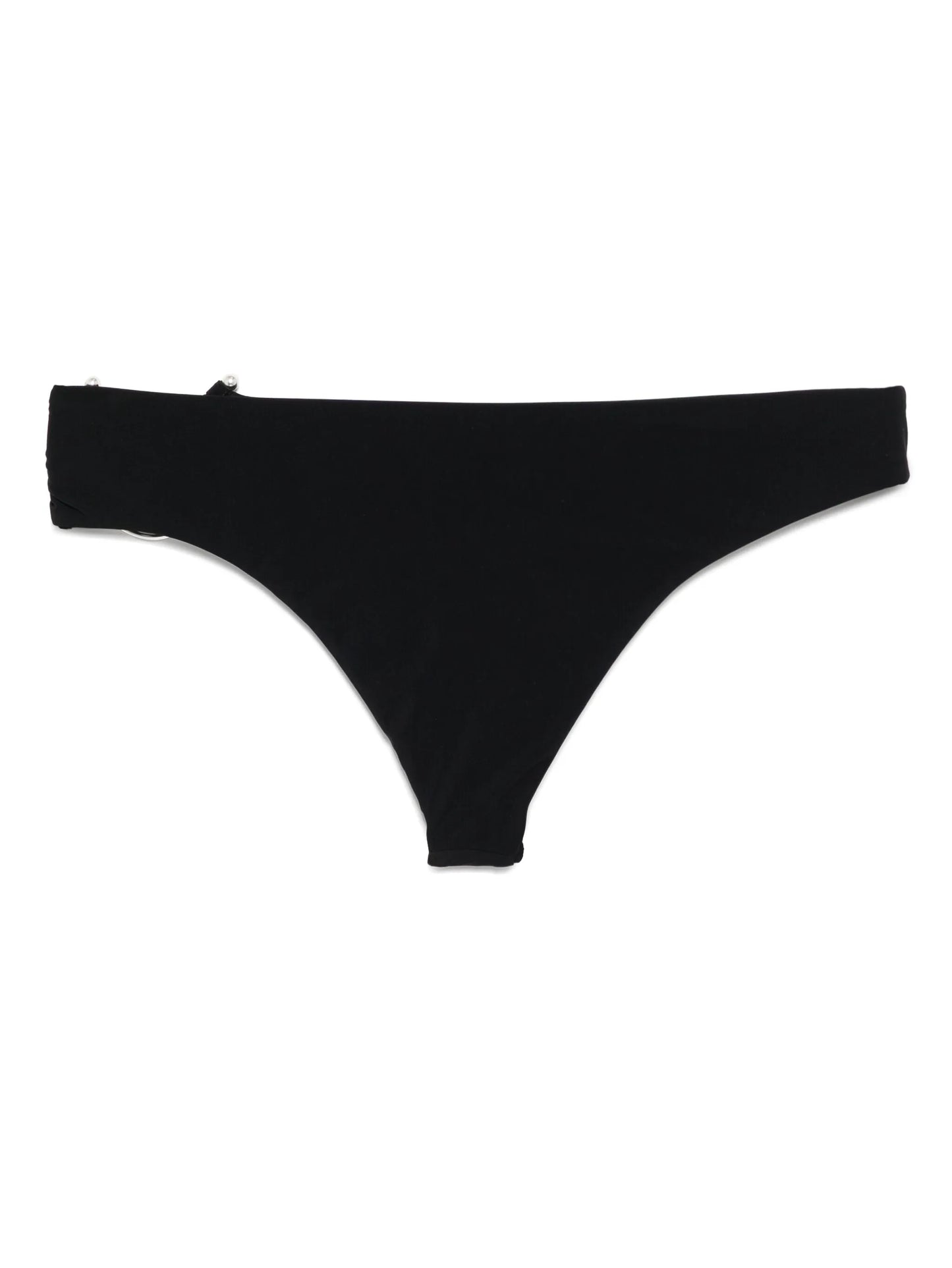 ruched side-crescent bikini bottoms
