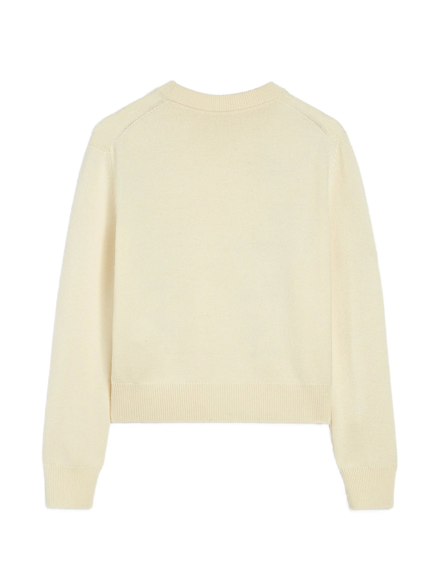 embroidered wool sweater
