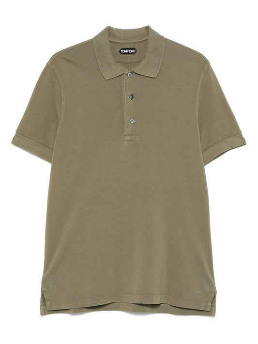 short-sleeved polo shirt