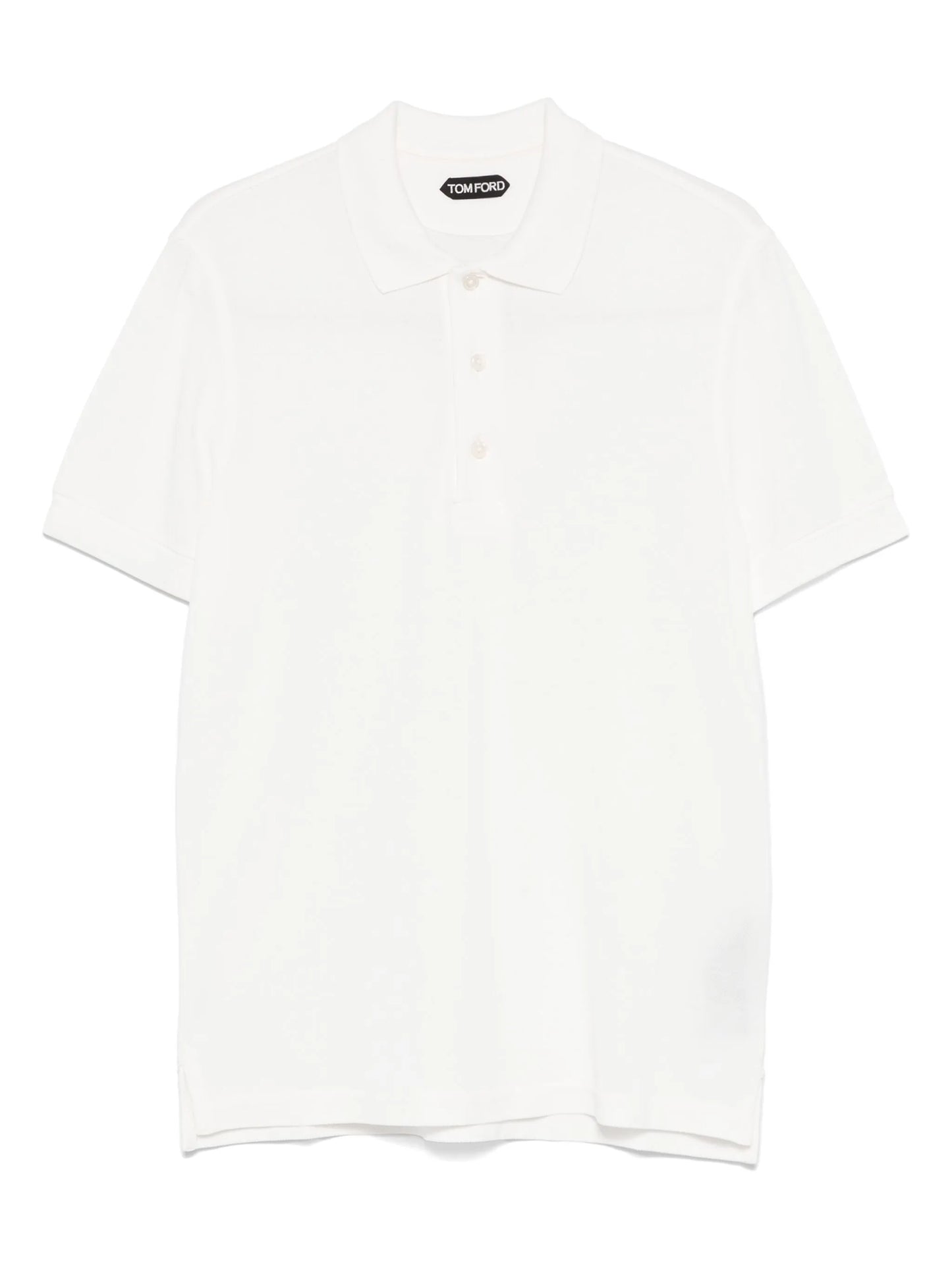piqué-weave polo shirt