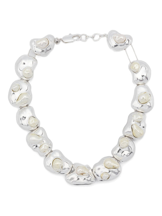 x Quentin Jones Sculpted statement necklace