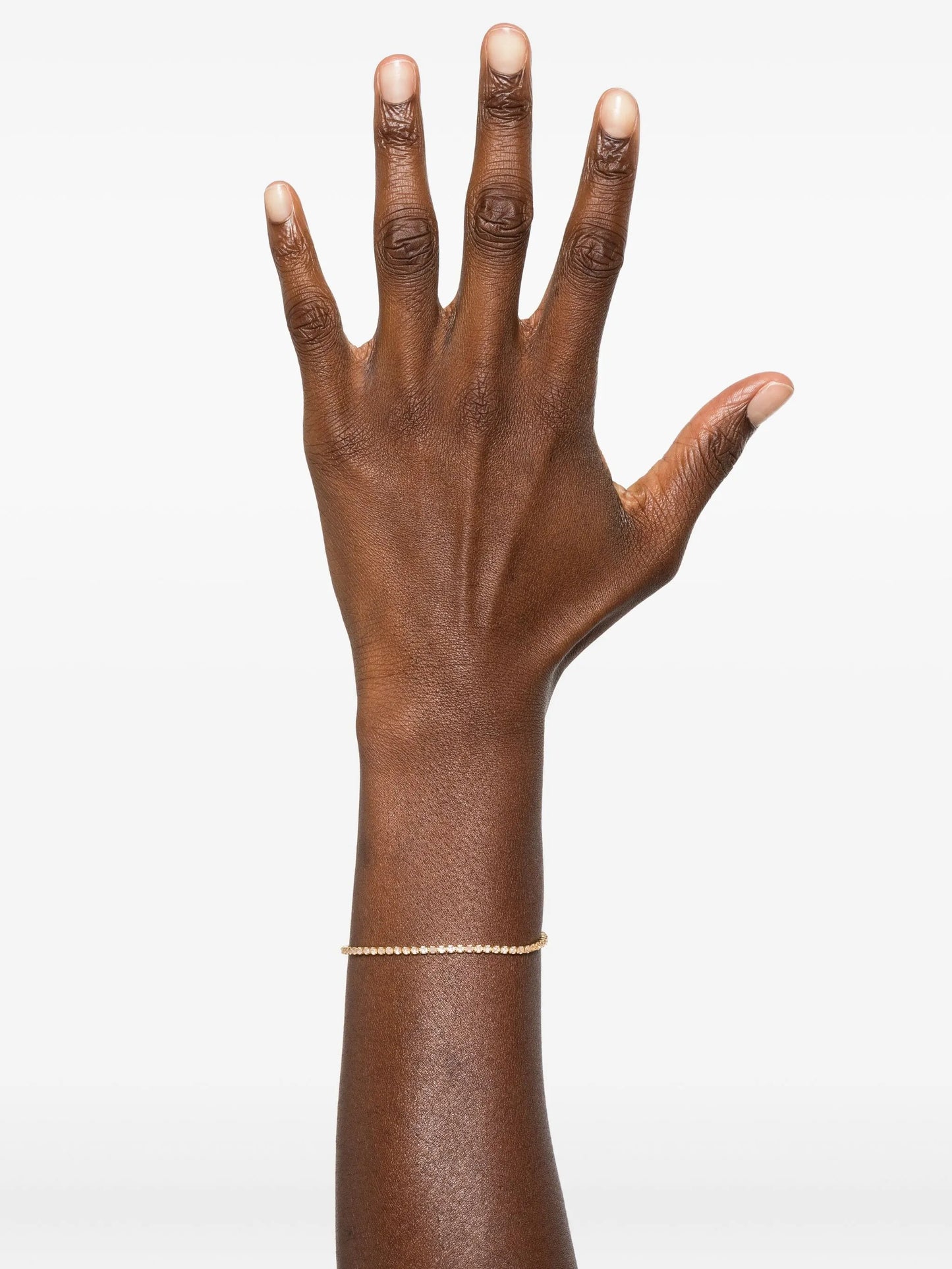 rose-quartz tennis bracelet