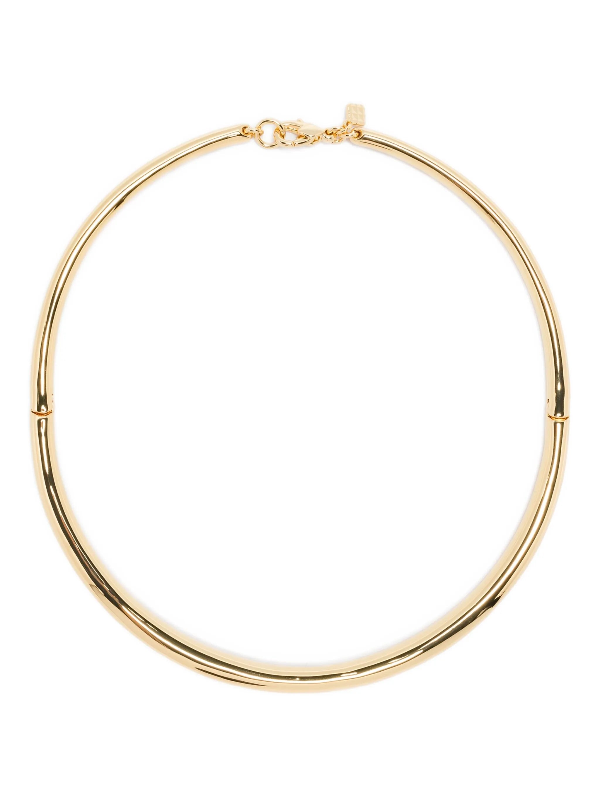 sculpted collar necklace