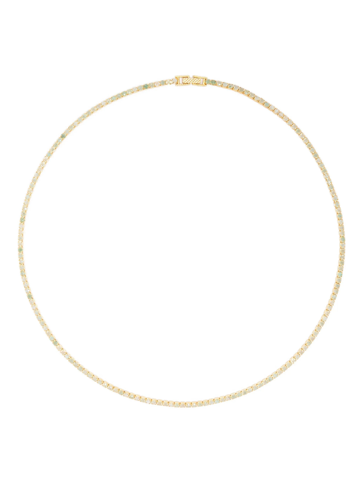 2mm aventurine tennis necklace