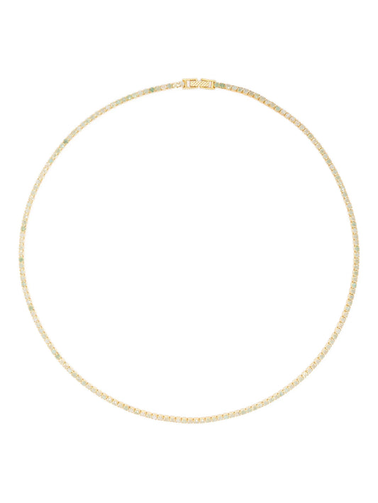 2mm aventurine tennis necklace