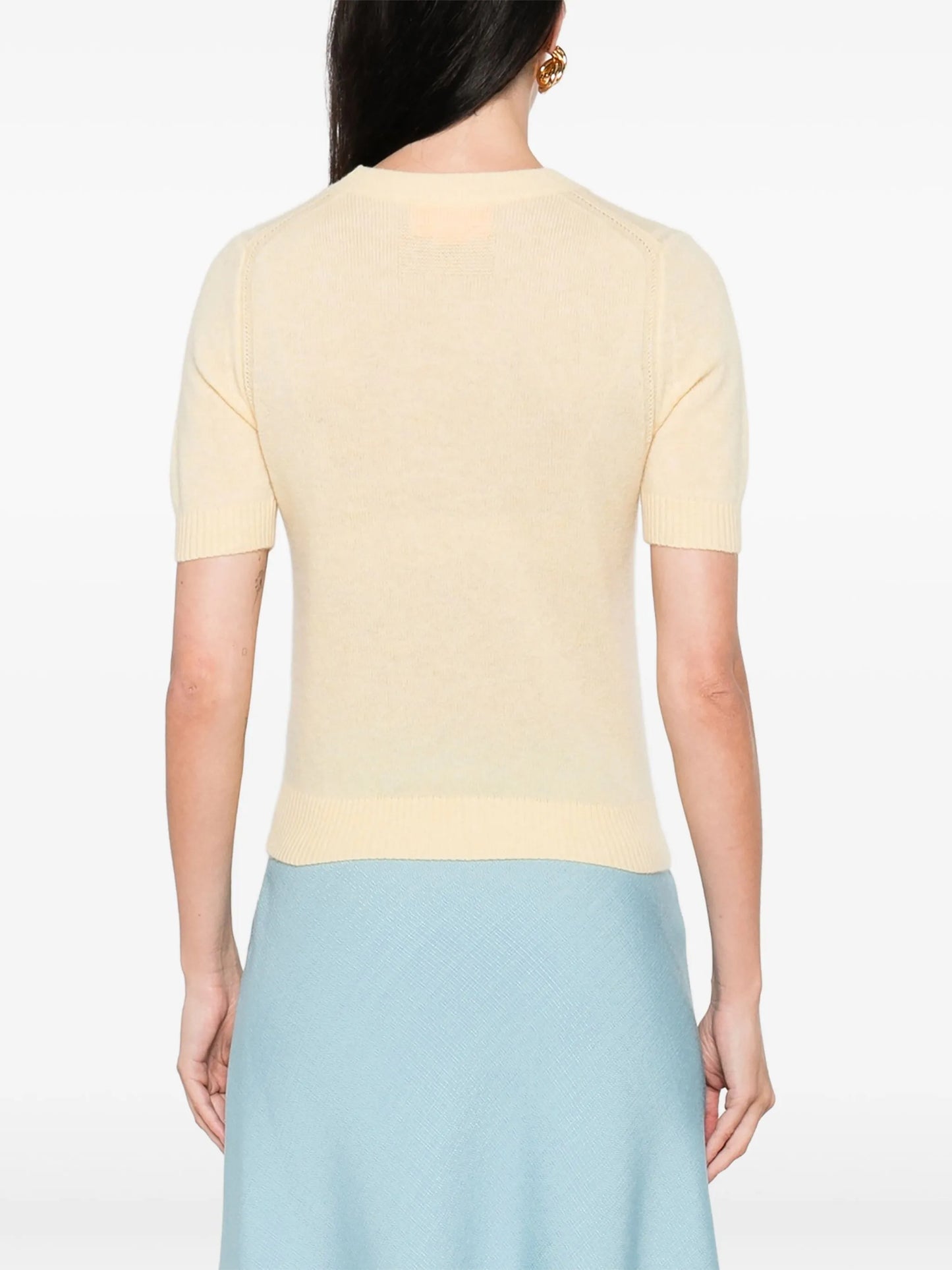 Compass cashmere T-shirt