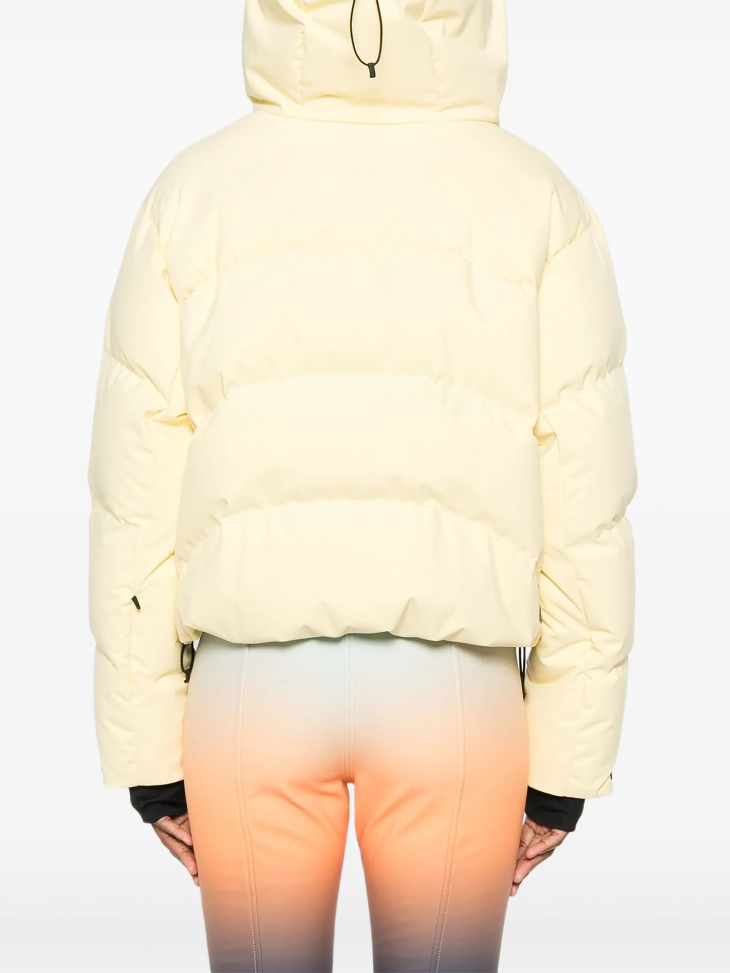 Fancy hooded ski jacket