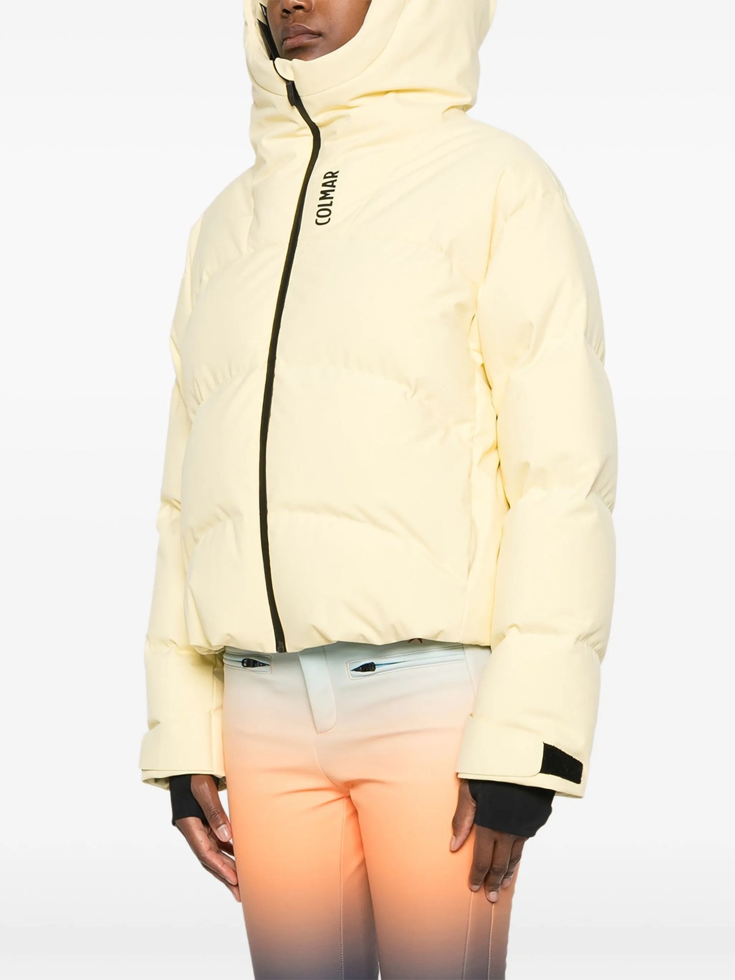 Fancy hooded ski jacket