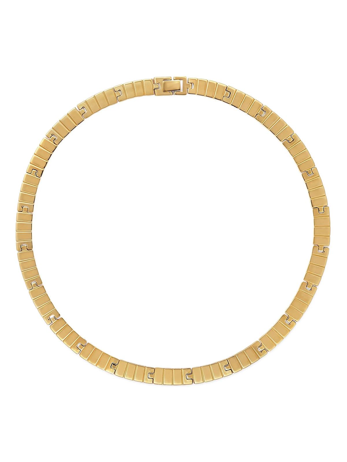 Slot chain necklace