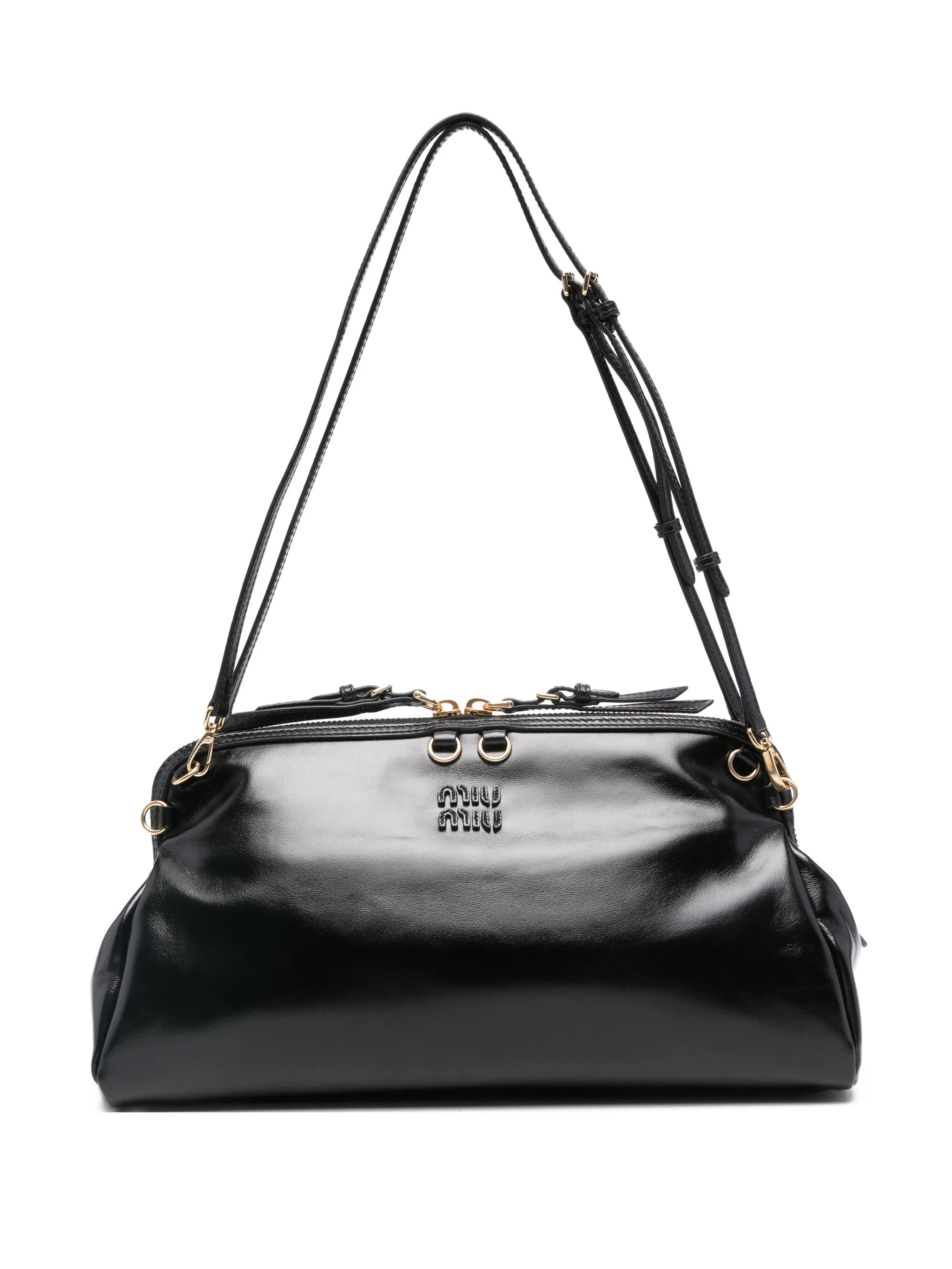 Softy leather shoulder bag