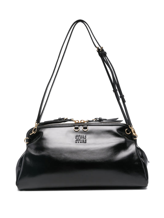 Softy leather shoulder bag