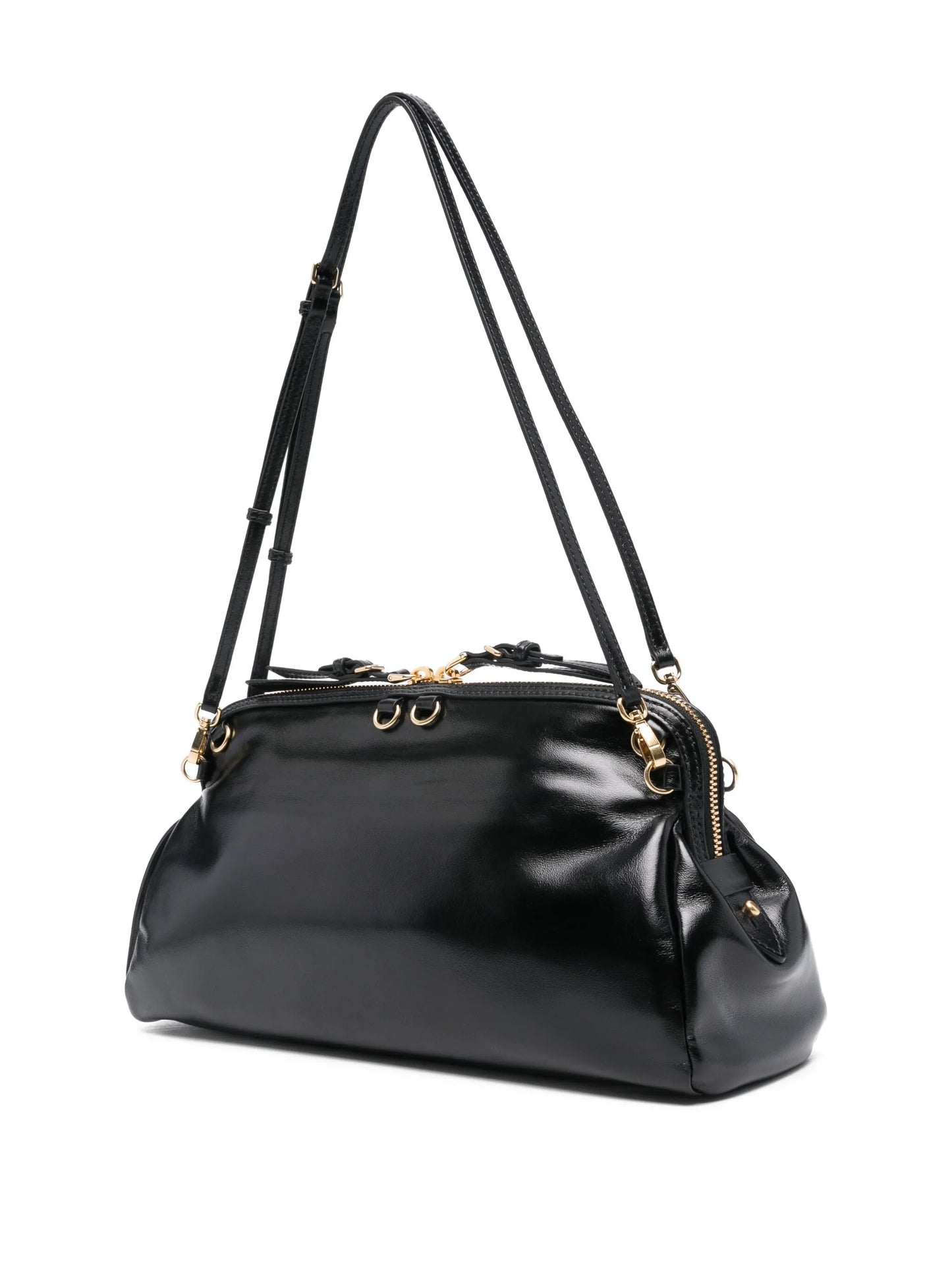 Softy leather shoulder bag