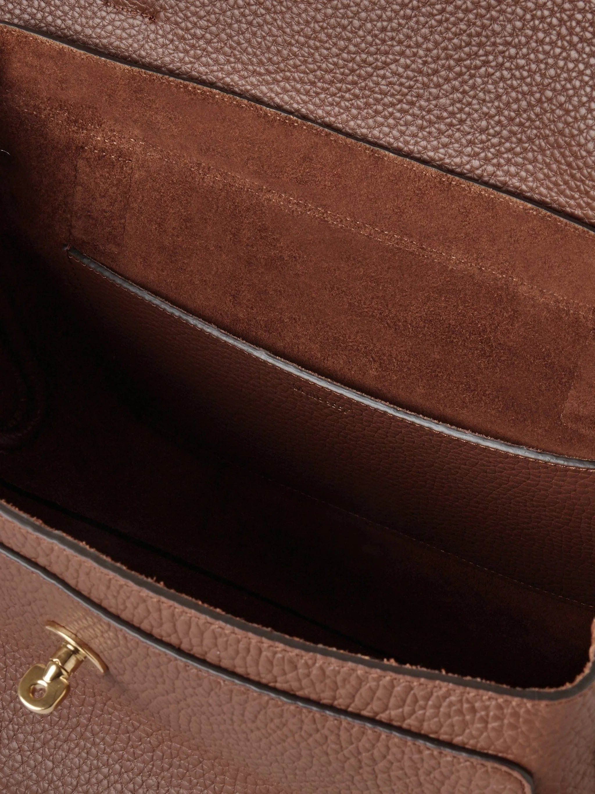 Alexa turn-lock tote bag