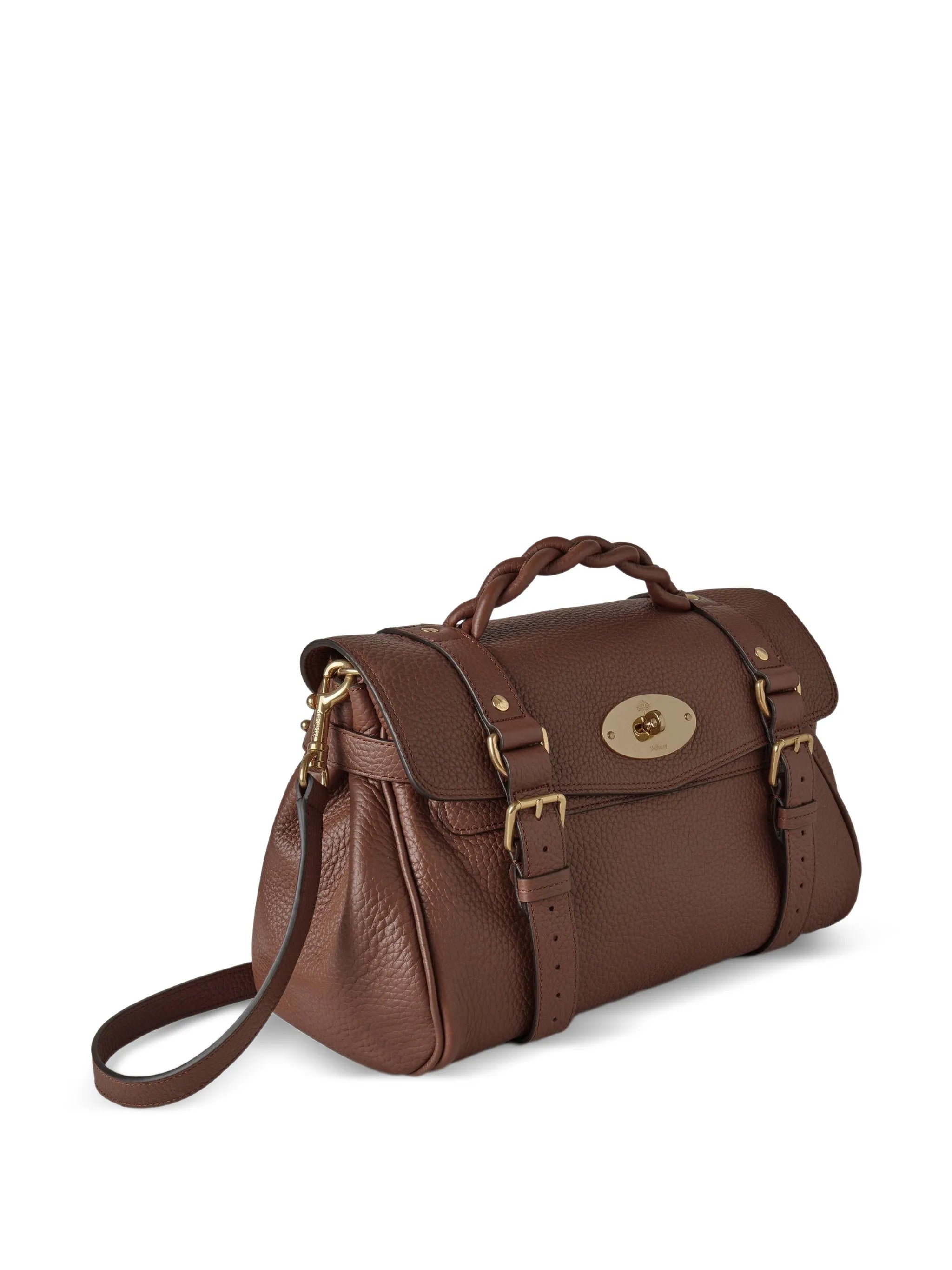 Alexa turn-lock tote bag