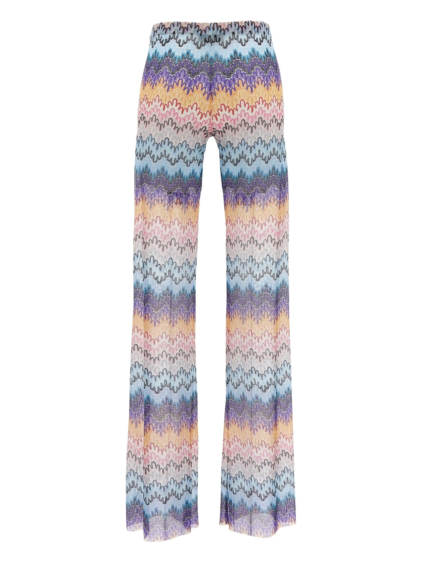 all-over print trousers