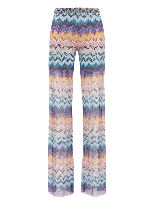 all-over print trousers