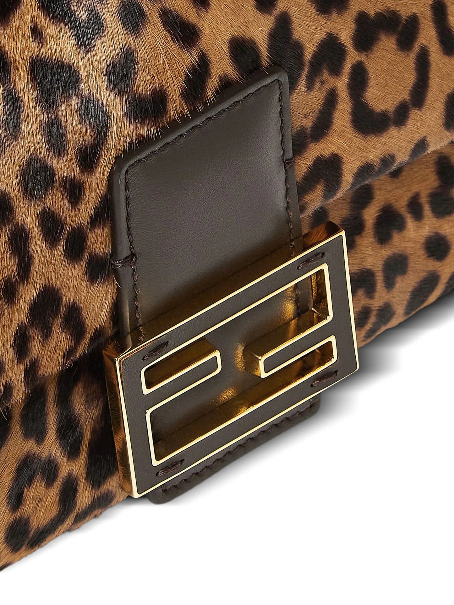 Baguette® leopard-print logo-plaque tote bag
