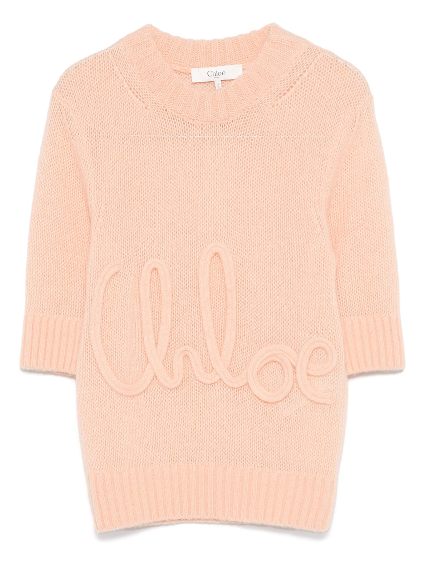 embroidered-logo sweater