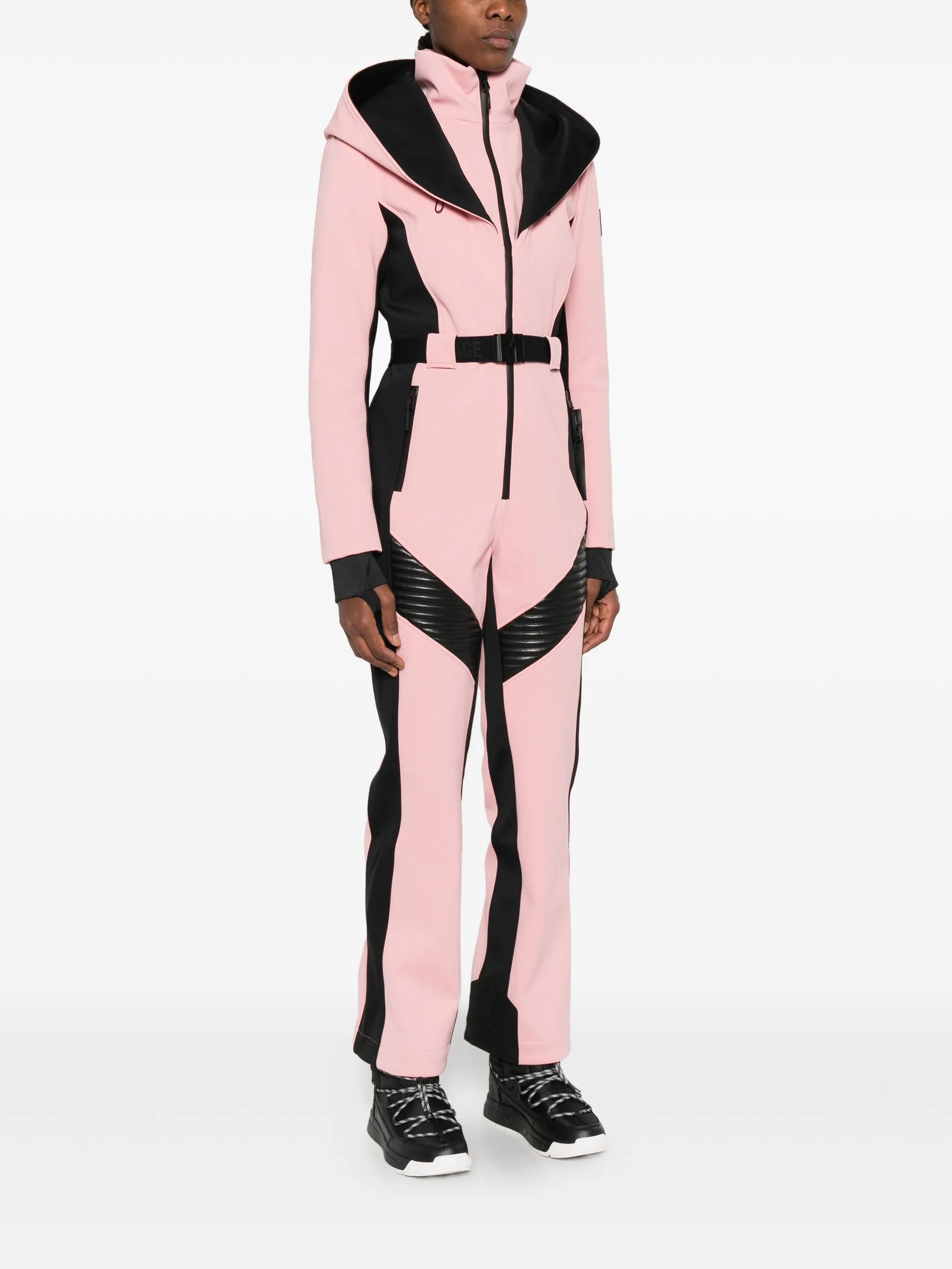 Elle -zr hooded ski suit