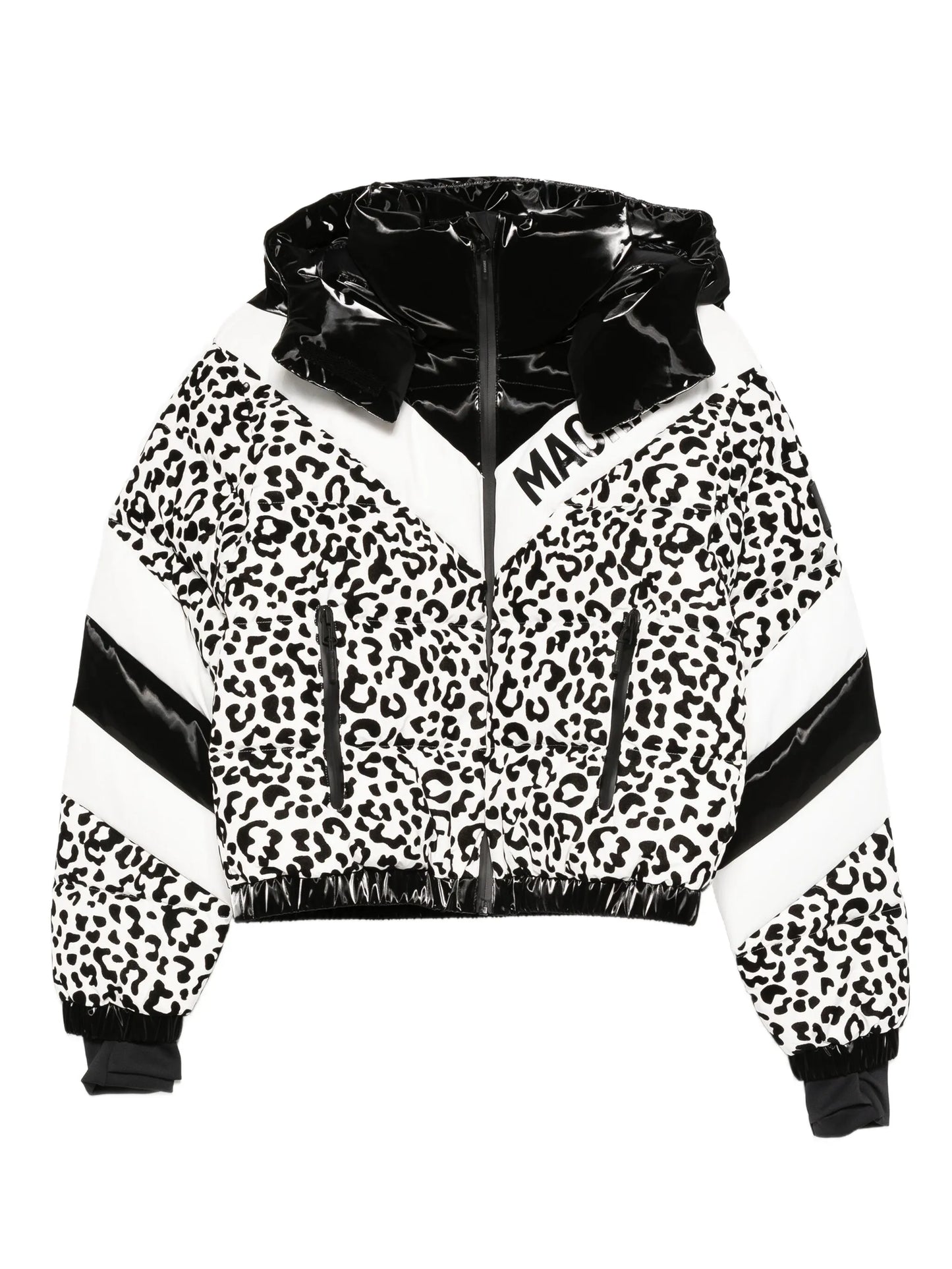Kairi-Flp leopard-print ski jacket