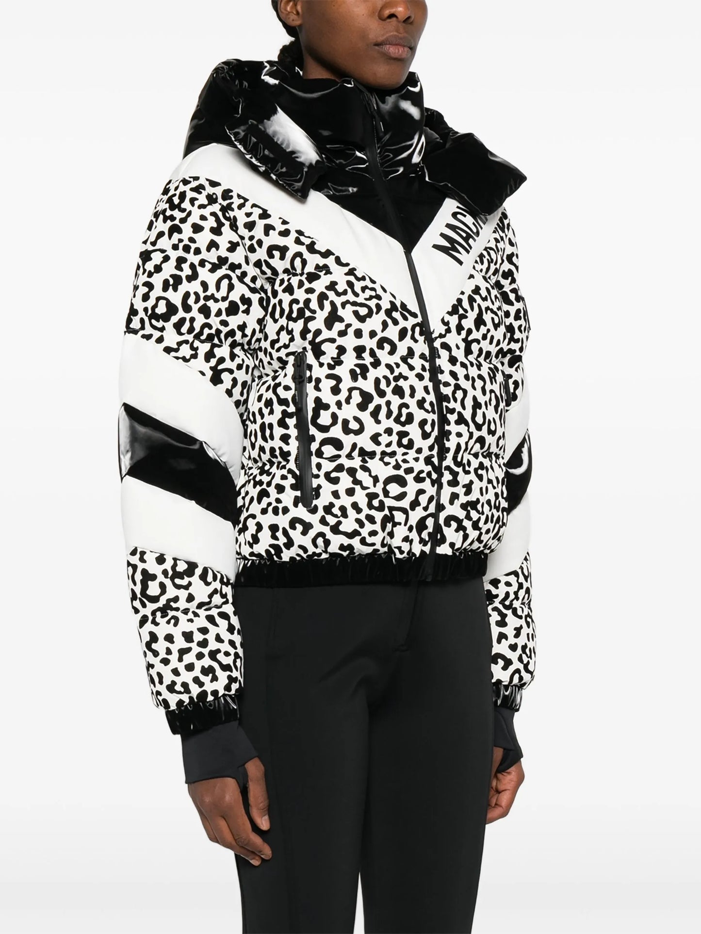 Kairi-Flp leopard-print ski jacket