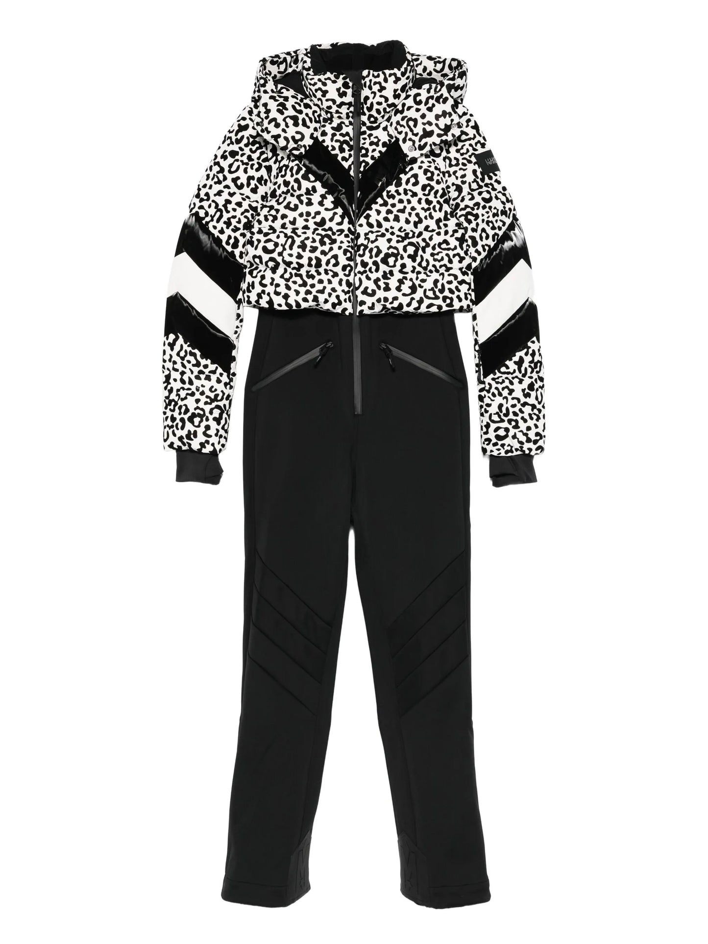 Satory-Flp leopard-print ski jumpsuit