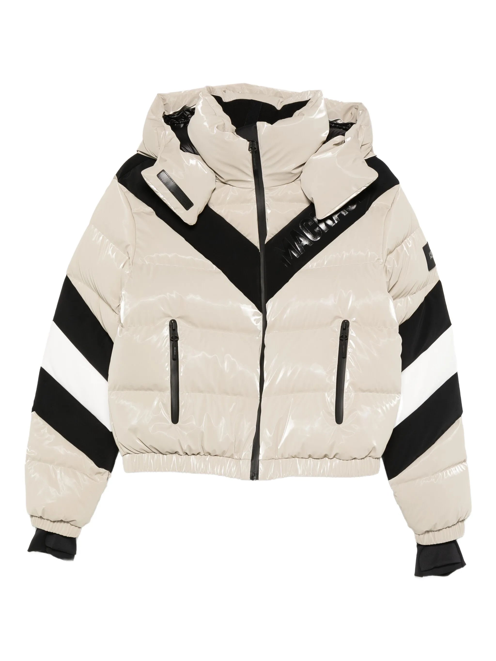 Kairi-Glo logo-detail ski jacket