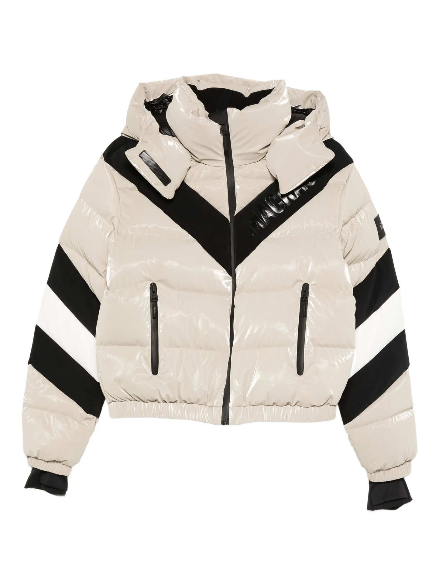 Kairi-Glo logo-detail ski jacket