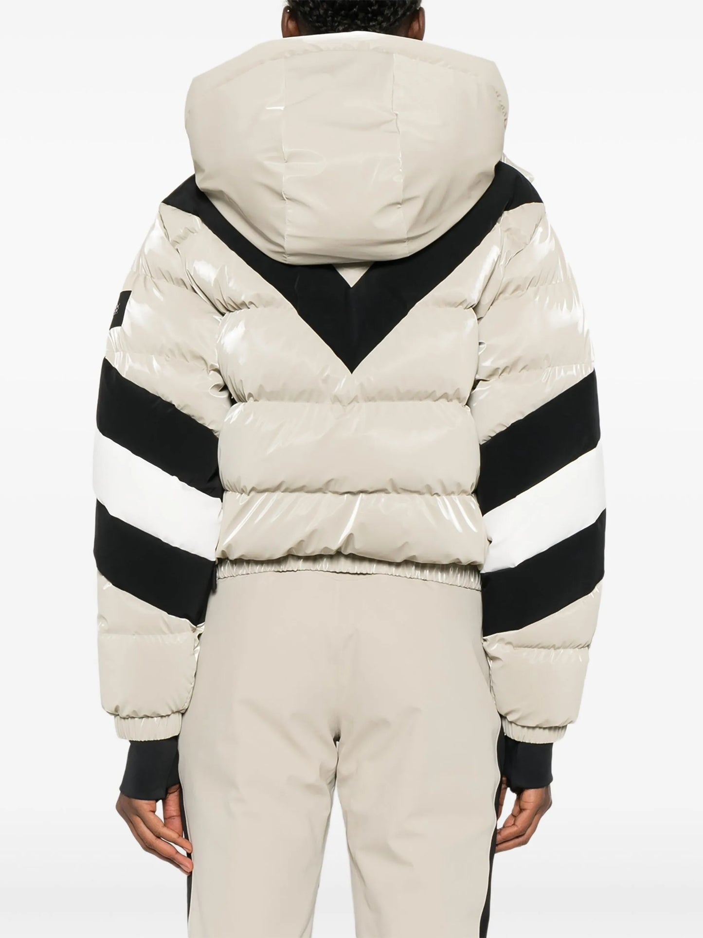 Kairi-Glo logo-detail ski jacket