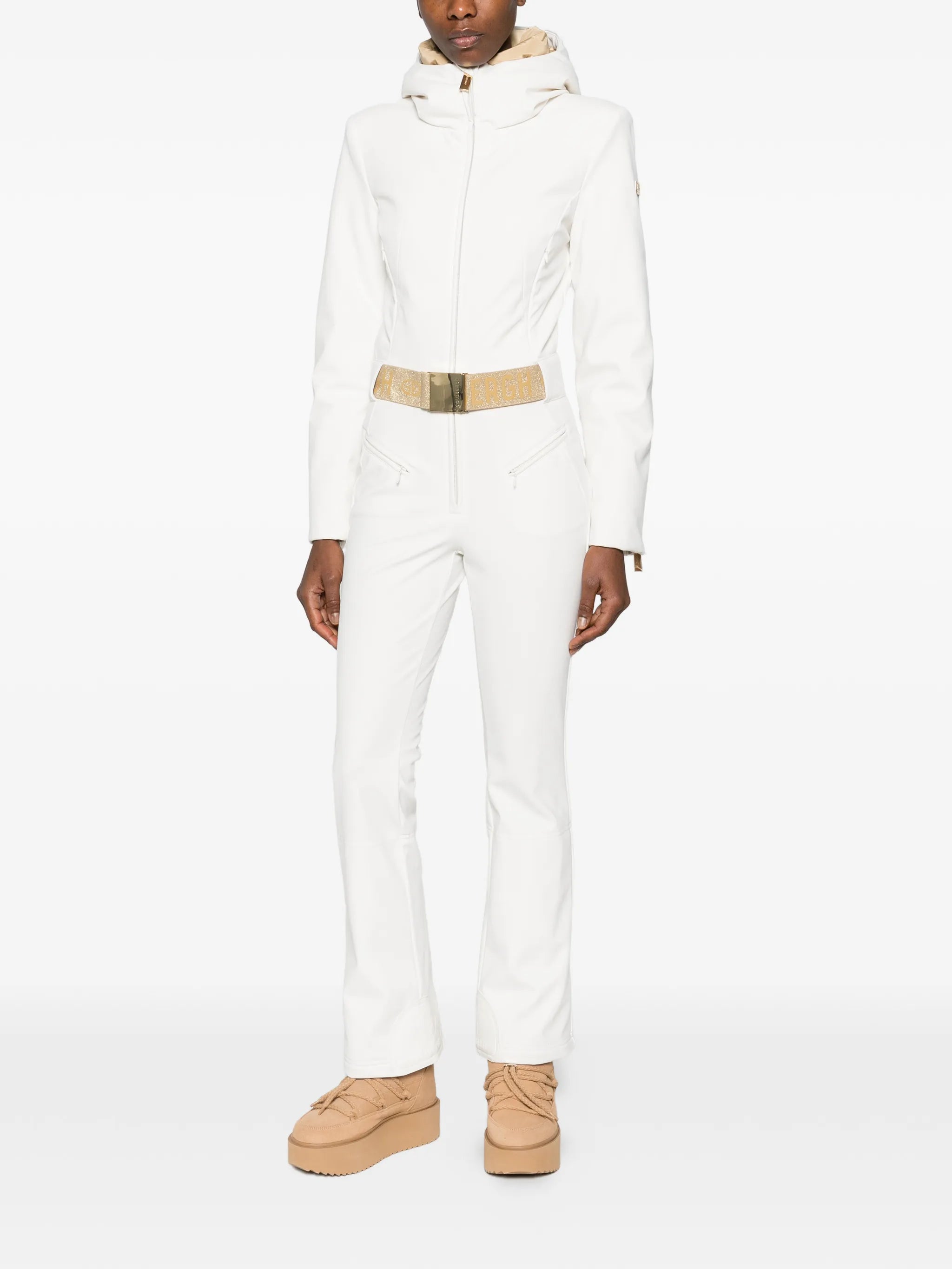Vita belted ski suit