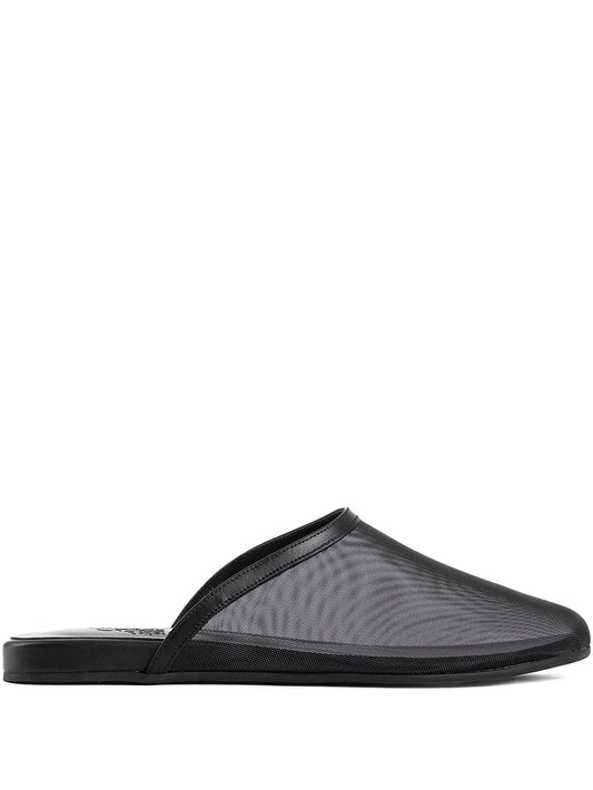 The Slipper mesh mules