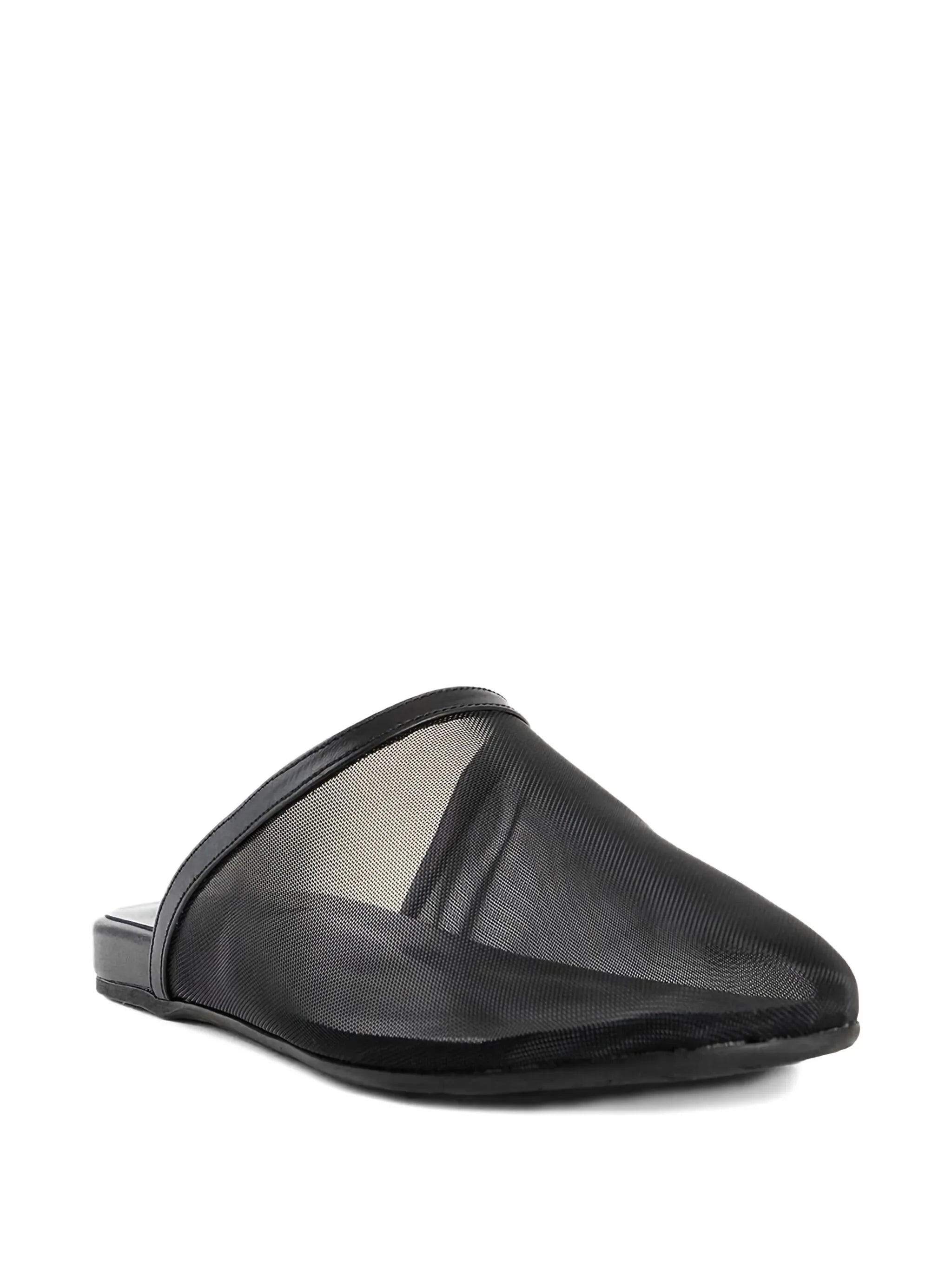 The Slipper mesh mules