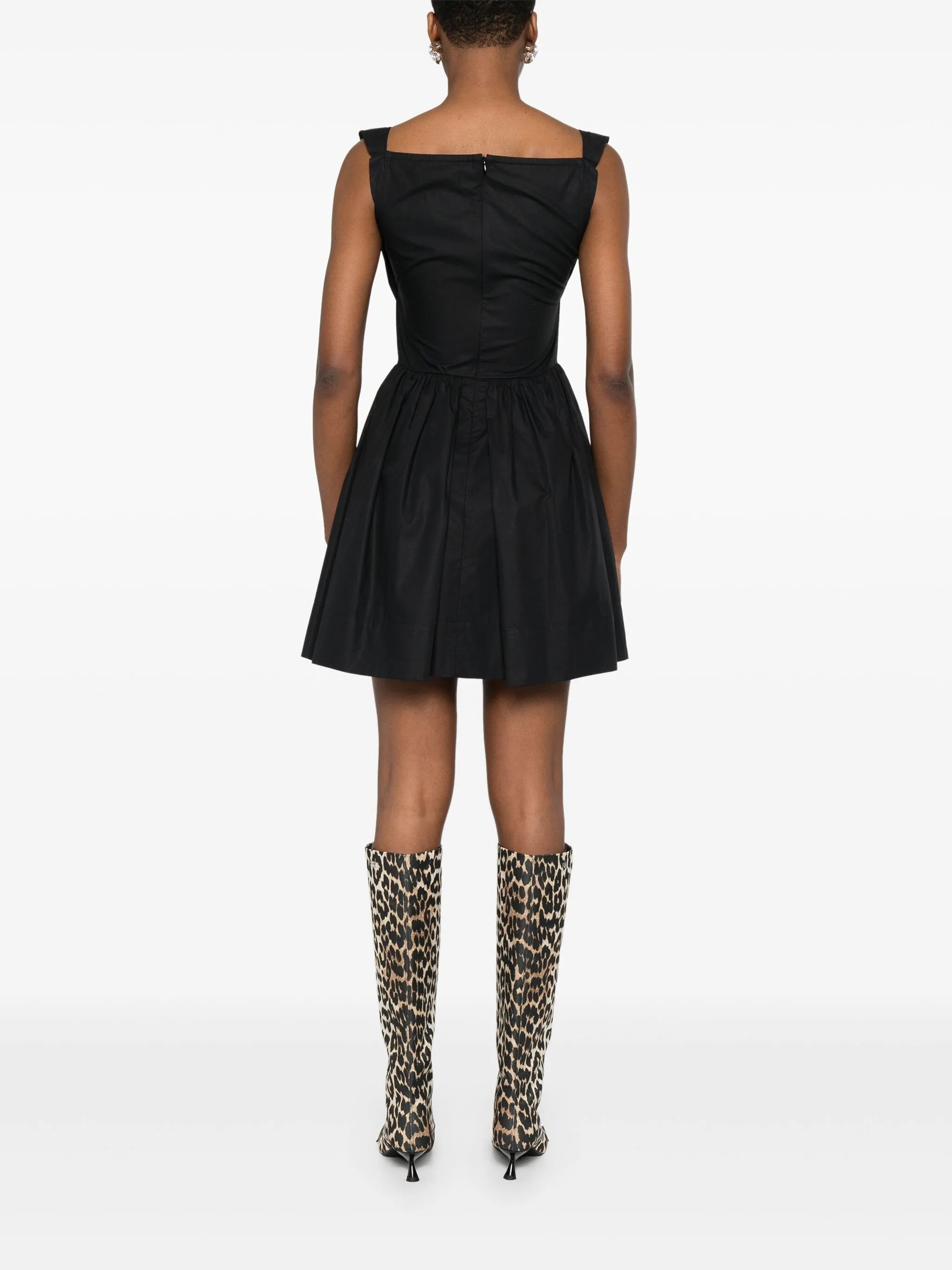cotton midi dress
